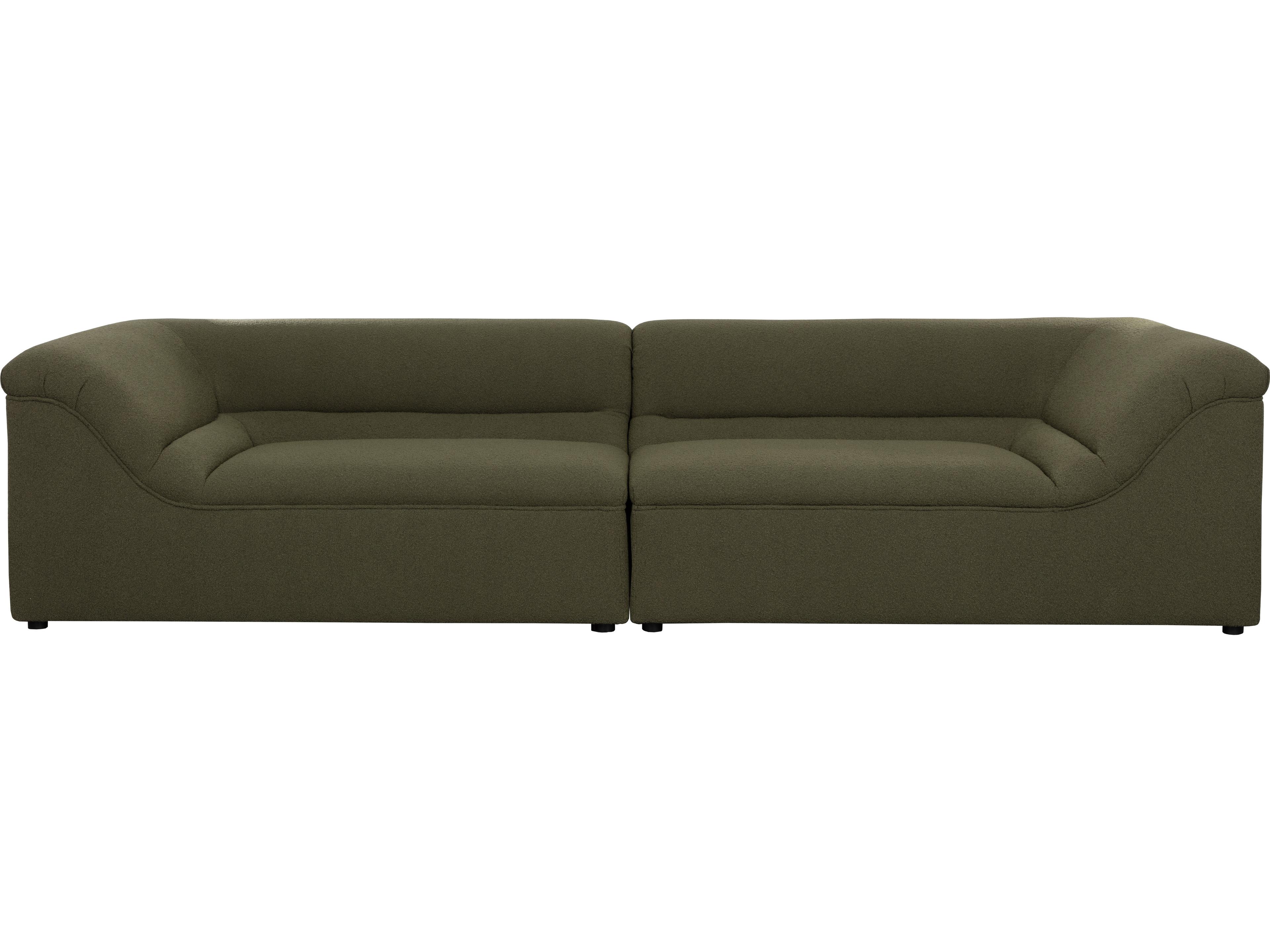 Gladys Green Upholstered Sofa