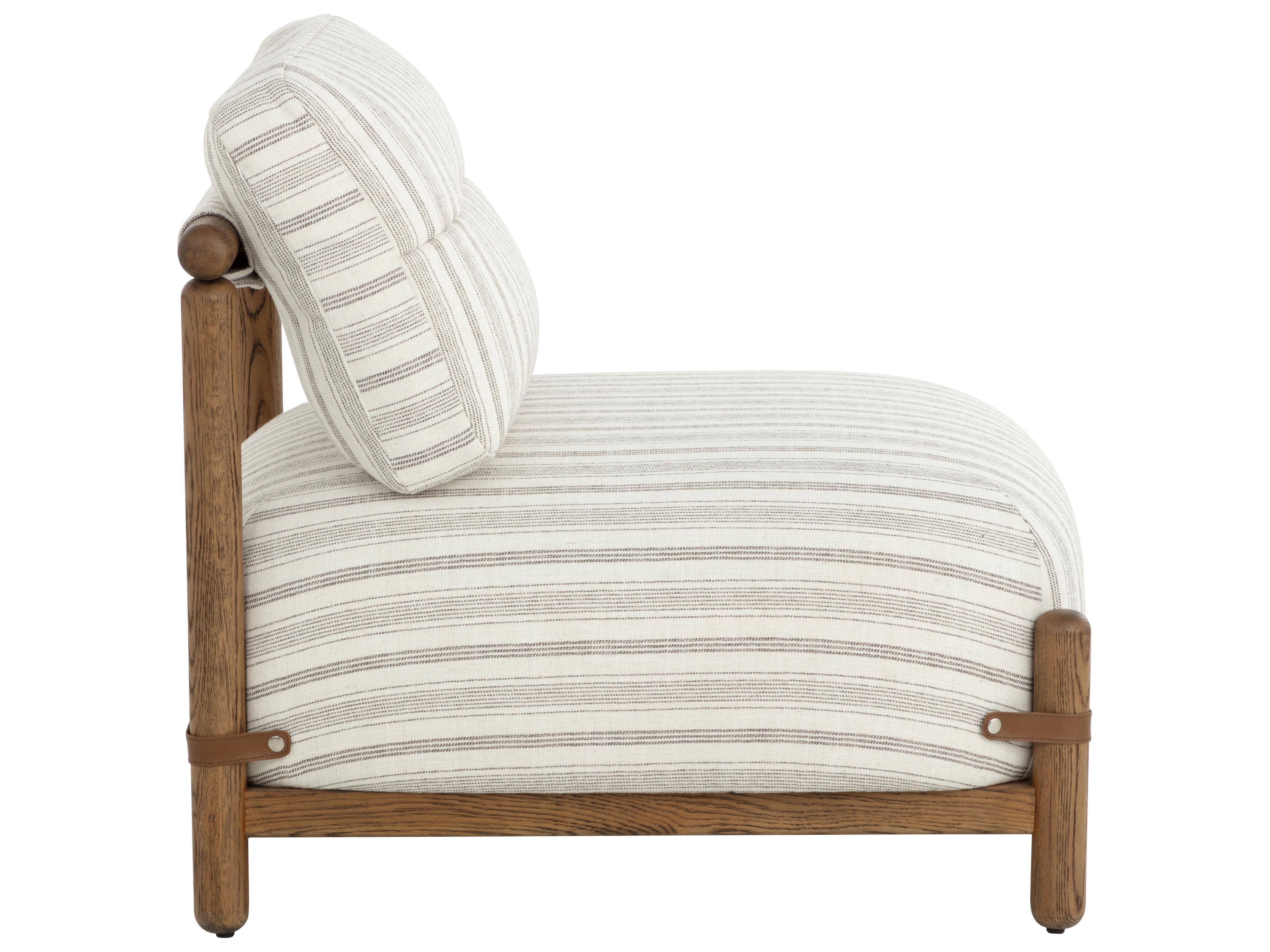 Sunpan Holst Cream Accent Chair