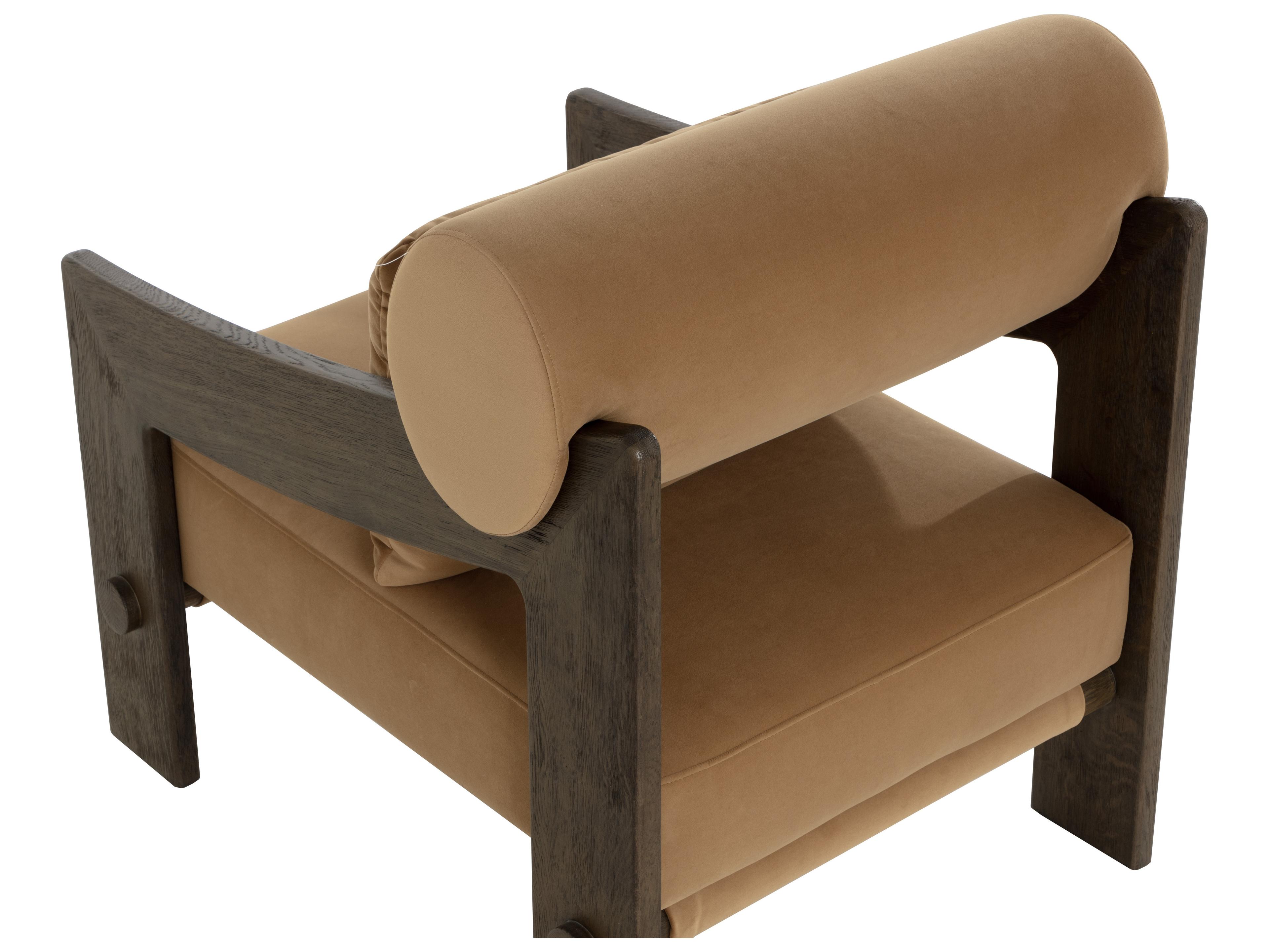 Sunpan Reizo Brown Accent Chair