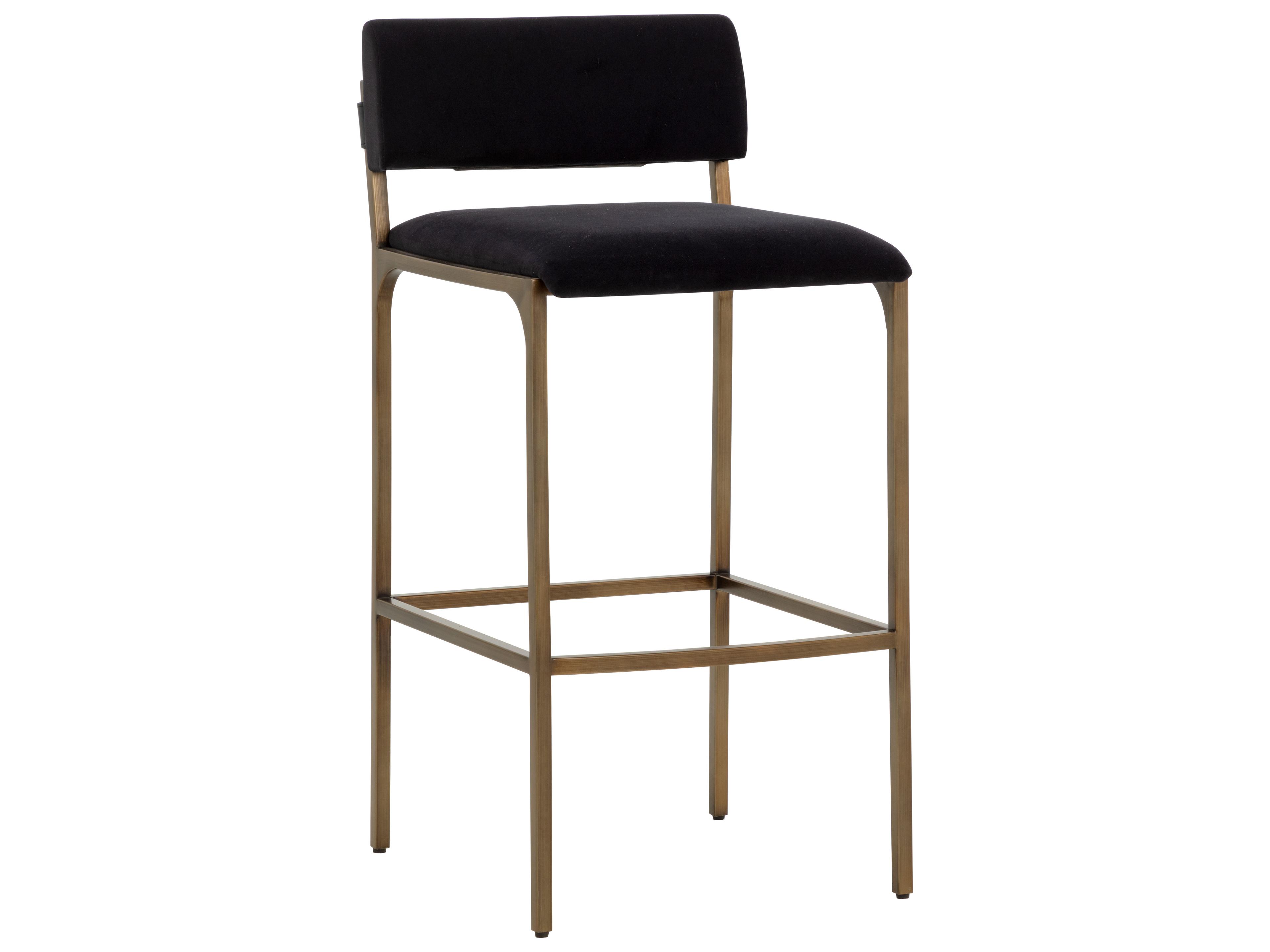 Mori Barstool in Abbington Black
