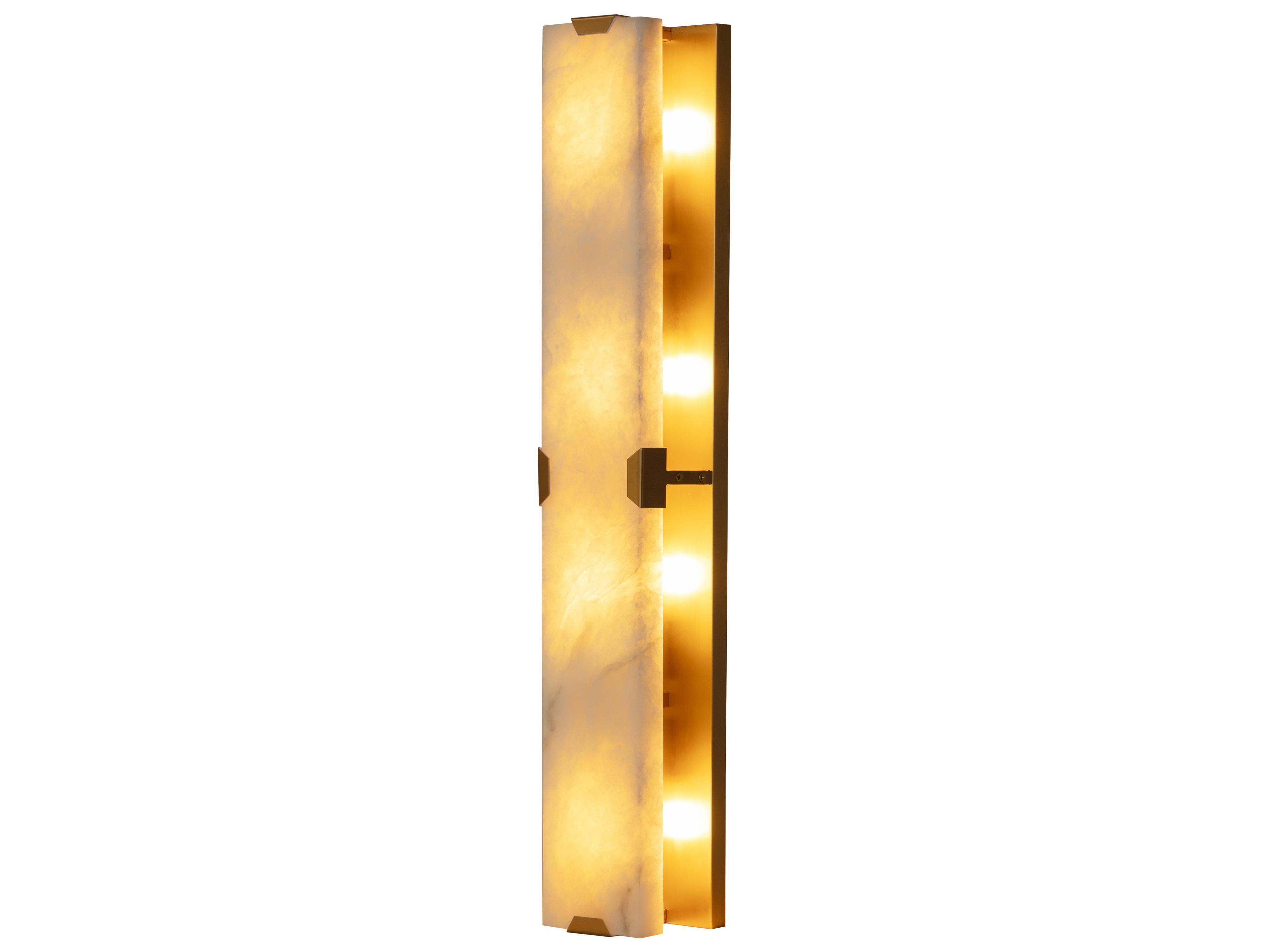 Sunpan Rovira Cream Gold Wall Sconce