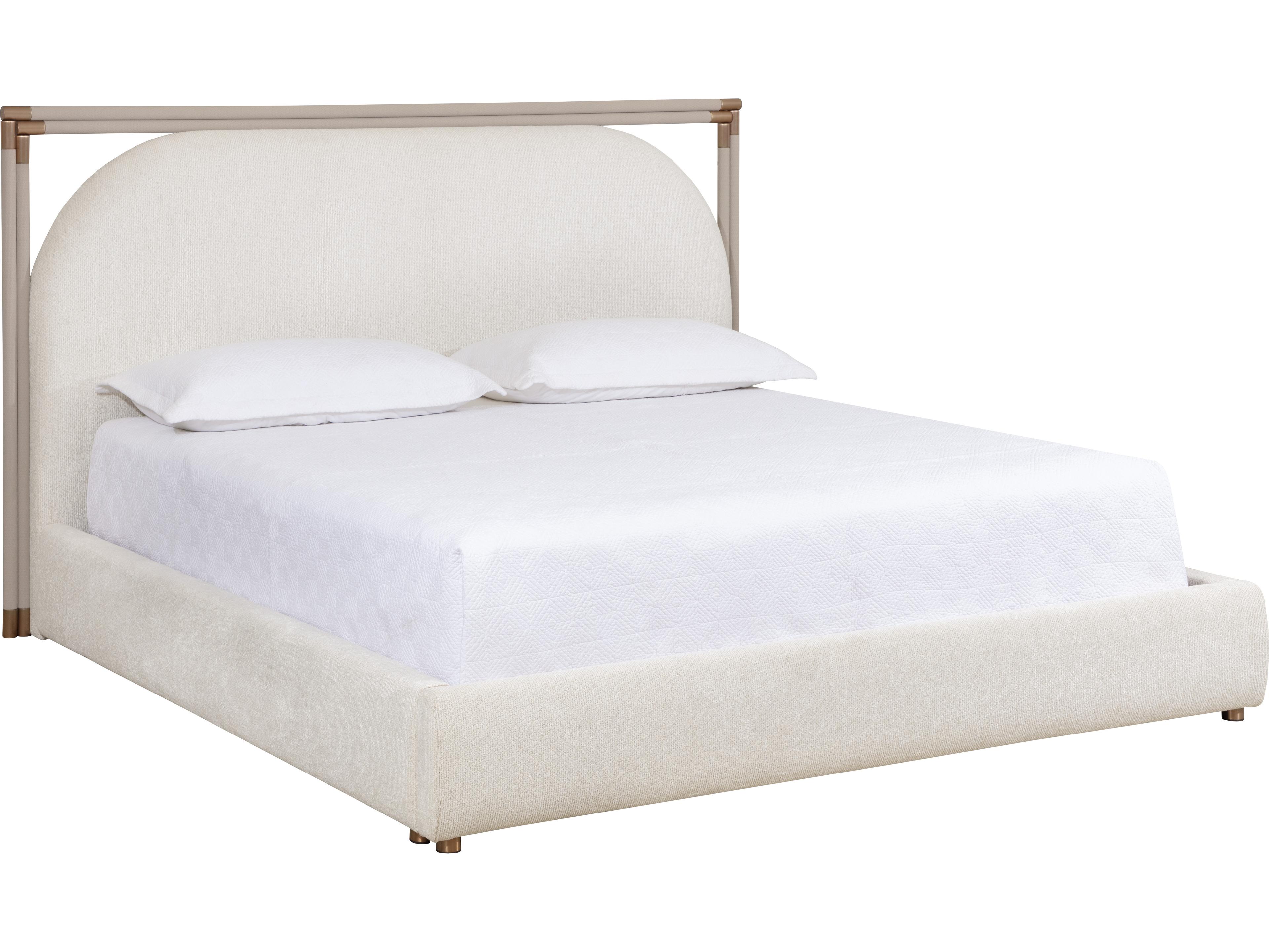 Arcelia Bed in Rhea Light Barley