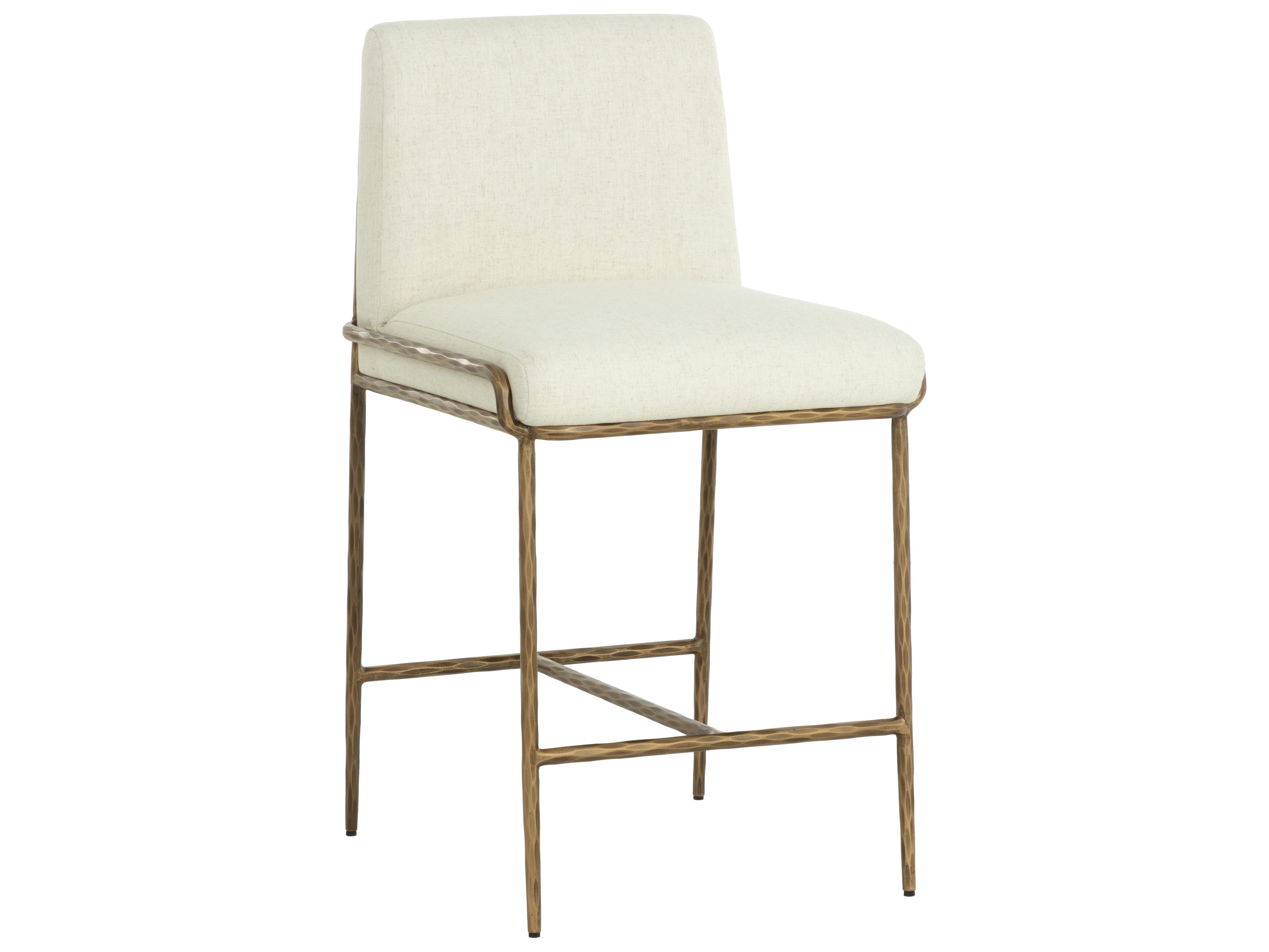 Lathan Counter Stool in Geralt Linen