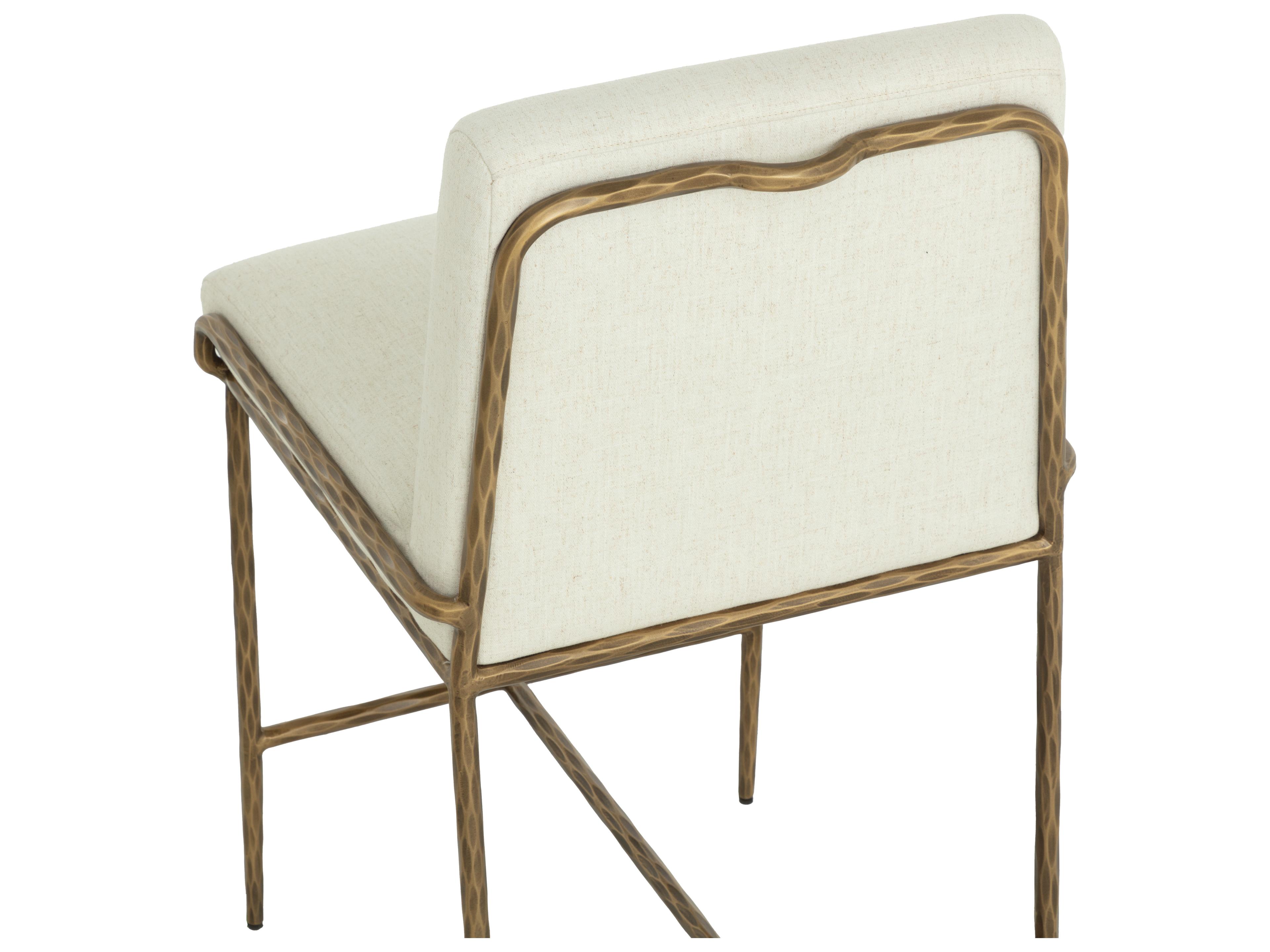 Sunpan Lathan Counter Stool in Geralt Linen