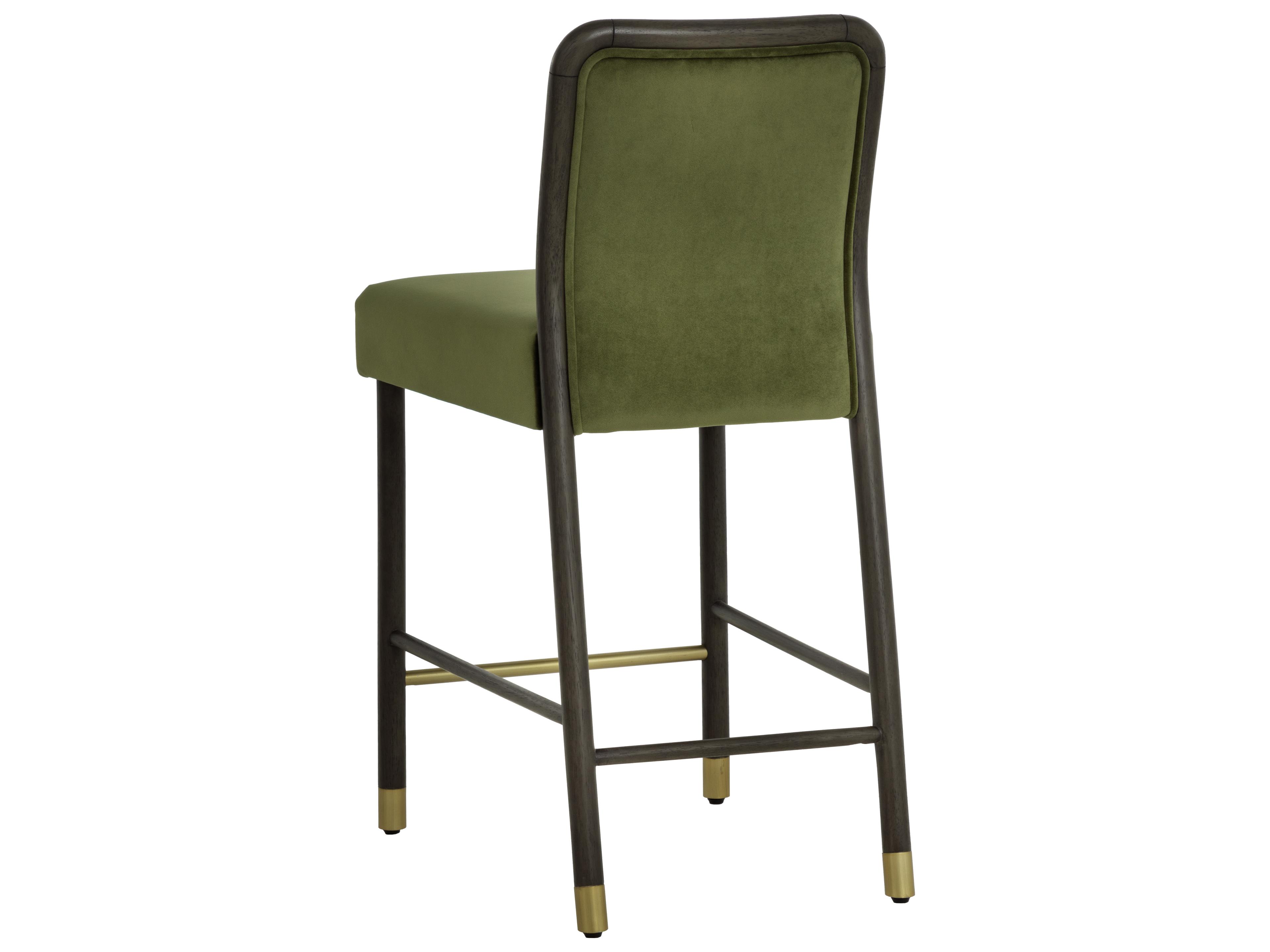 Sunpan Jeno Counter Stool in Meg Olive