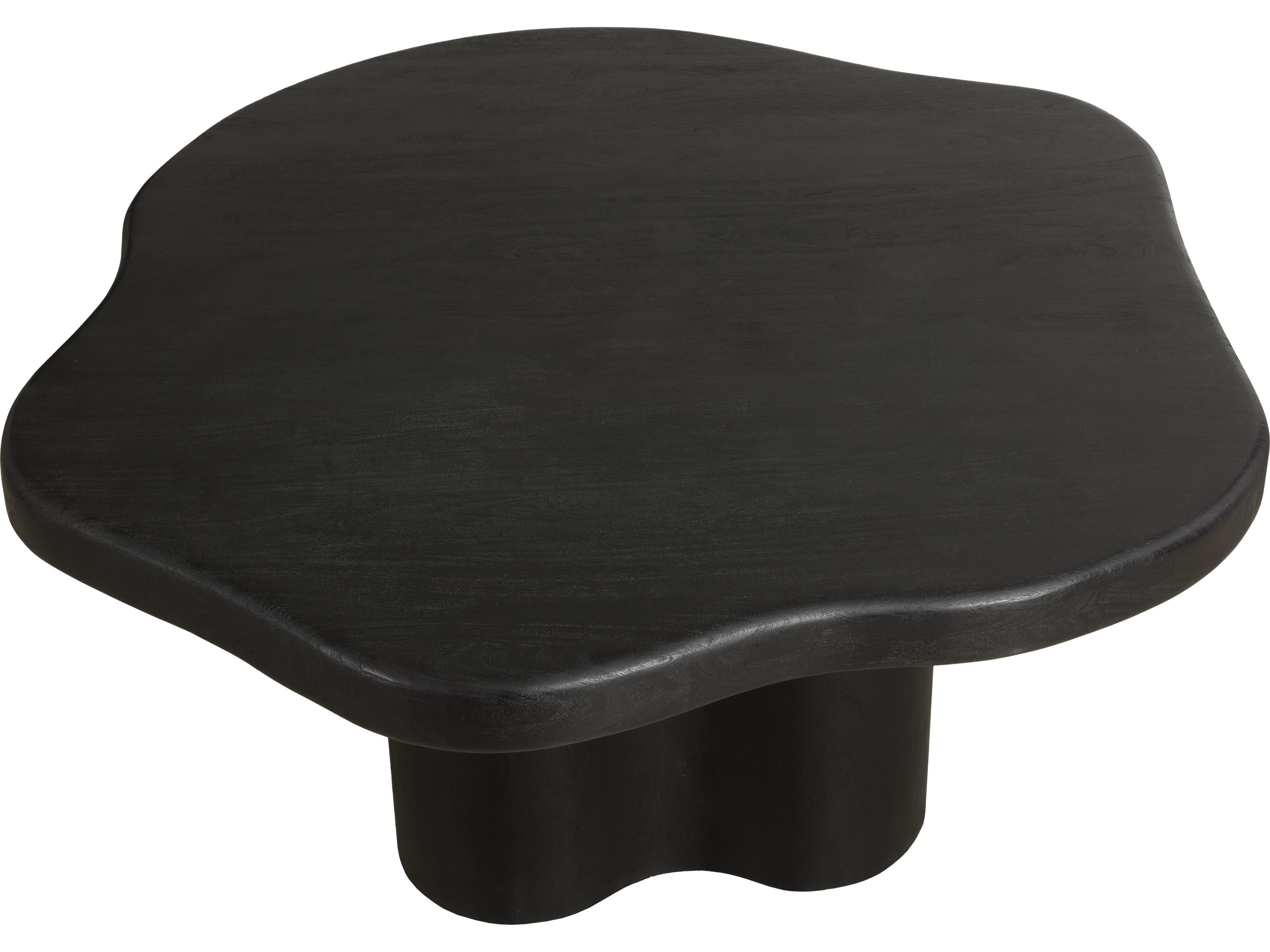 Sunpan Bellona Dining Table in Charcoal Black in 67"