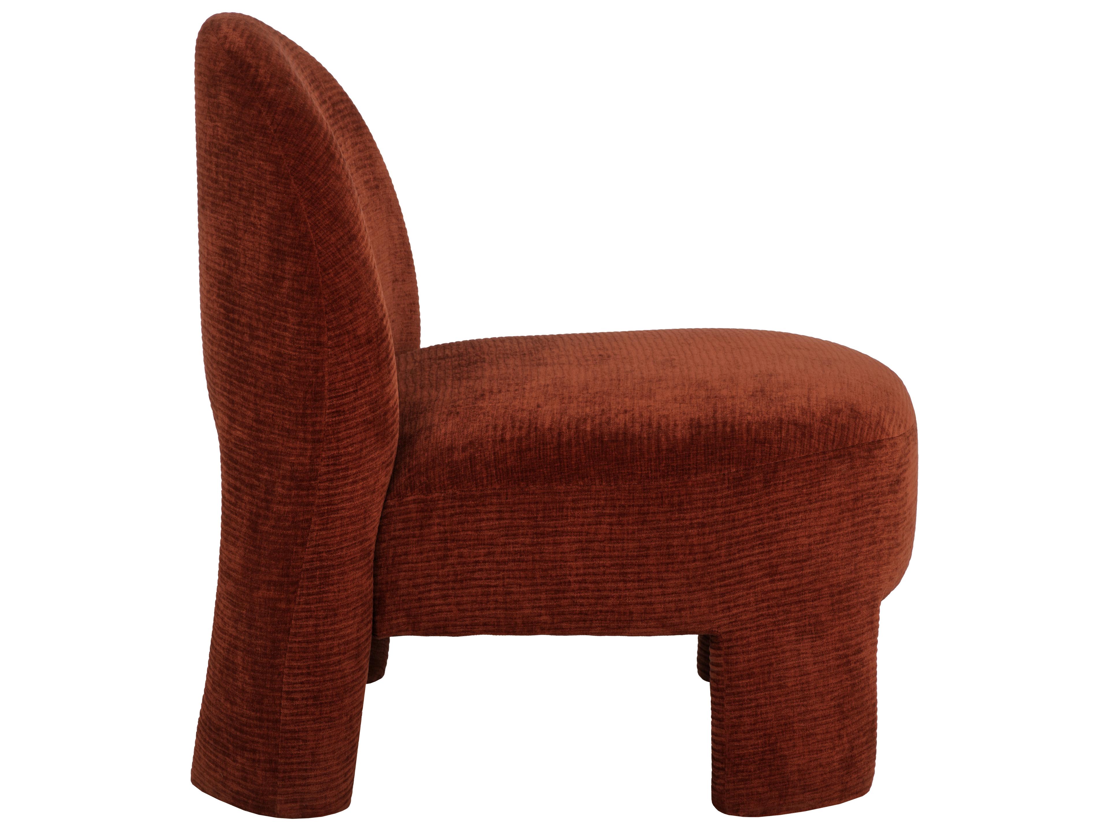Sunpan Myrtle Lounge Chair in Opera Spice