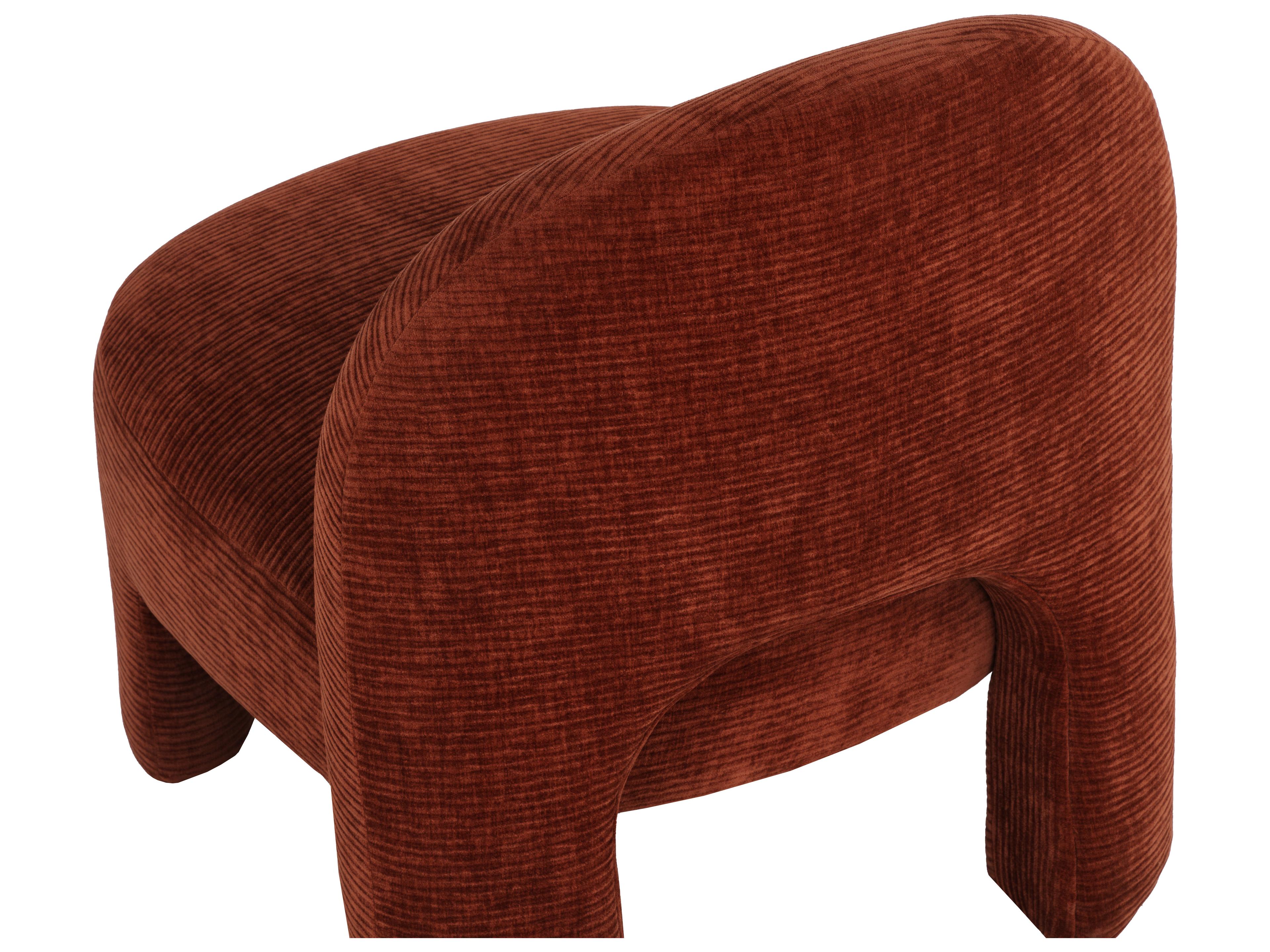 Sunpan Myrtle Lounge Chair in Opera Spice