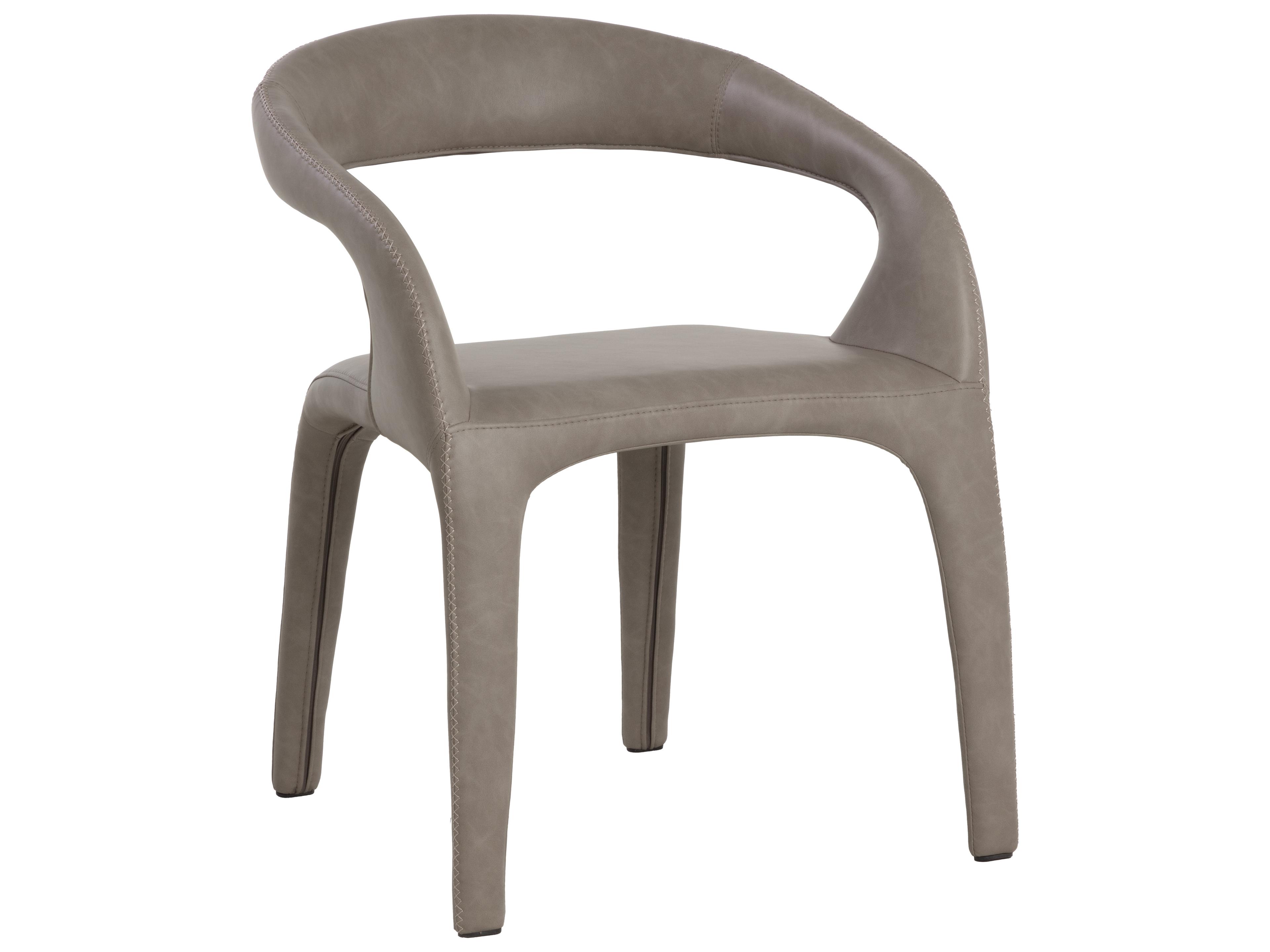 Atika Dining Armchair in Ivanhoe Mineral