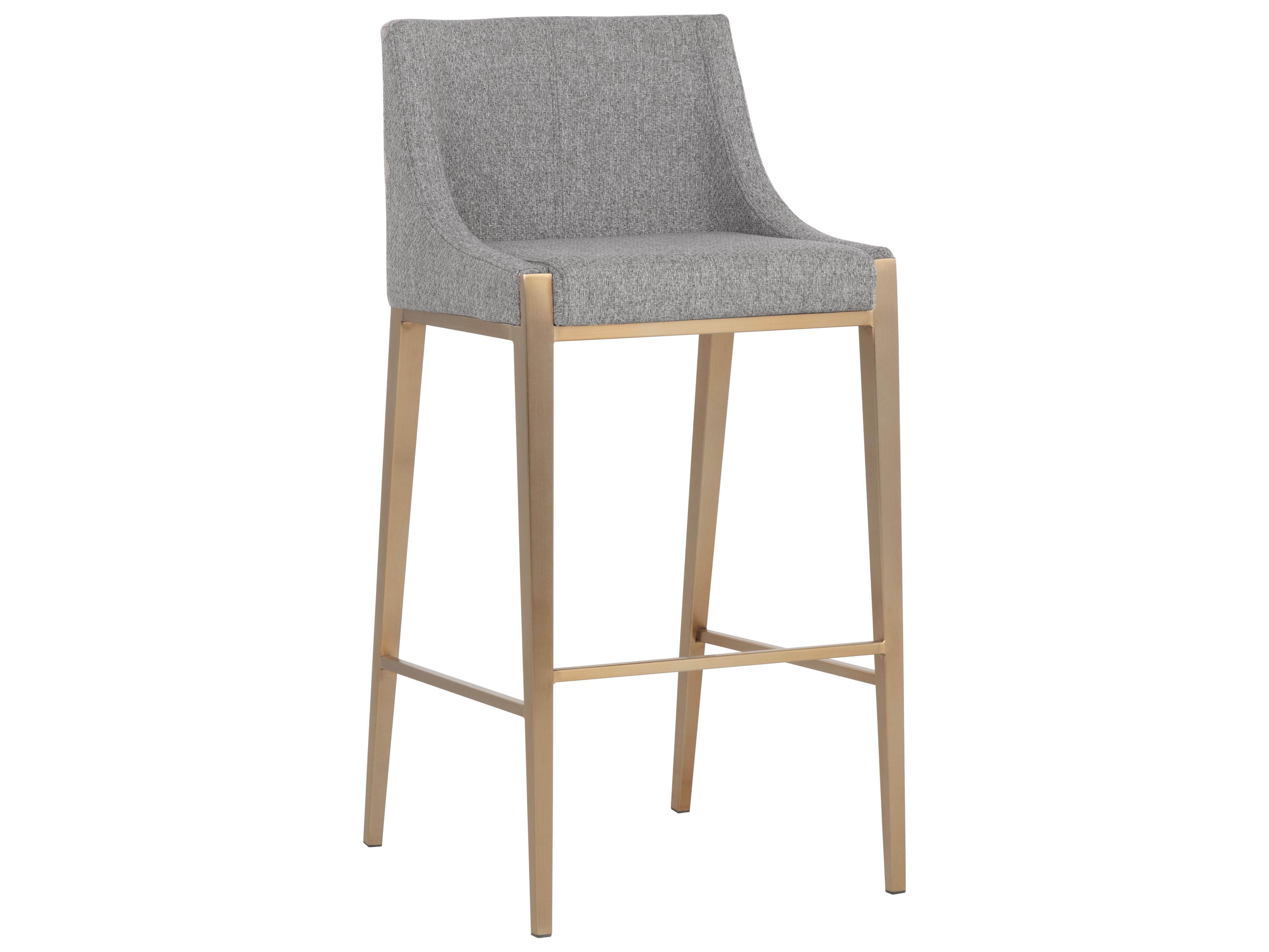 Dionne Barstool in Monument Pebble