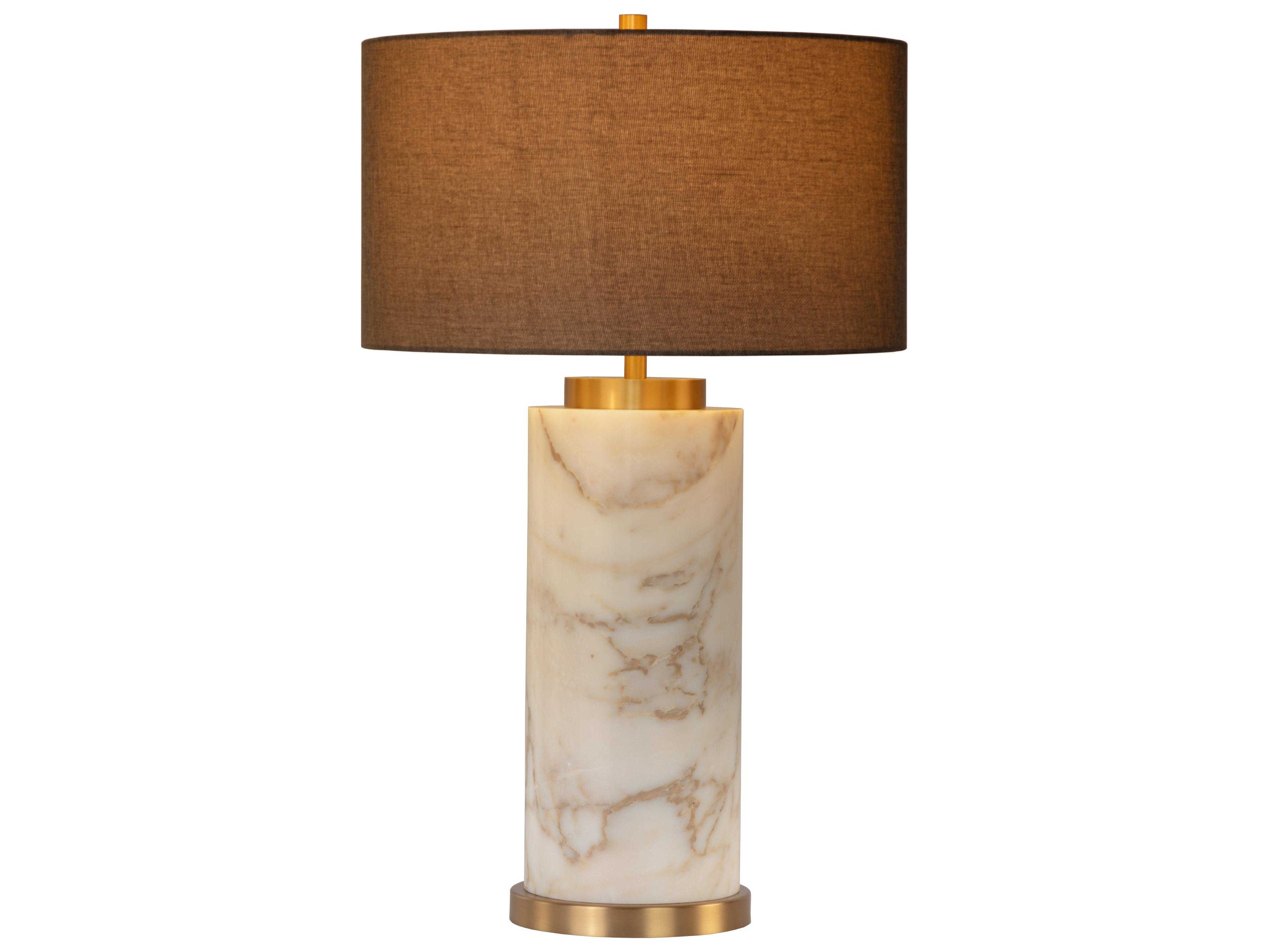 Apollolina Grey Gold Table Lamp