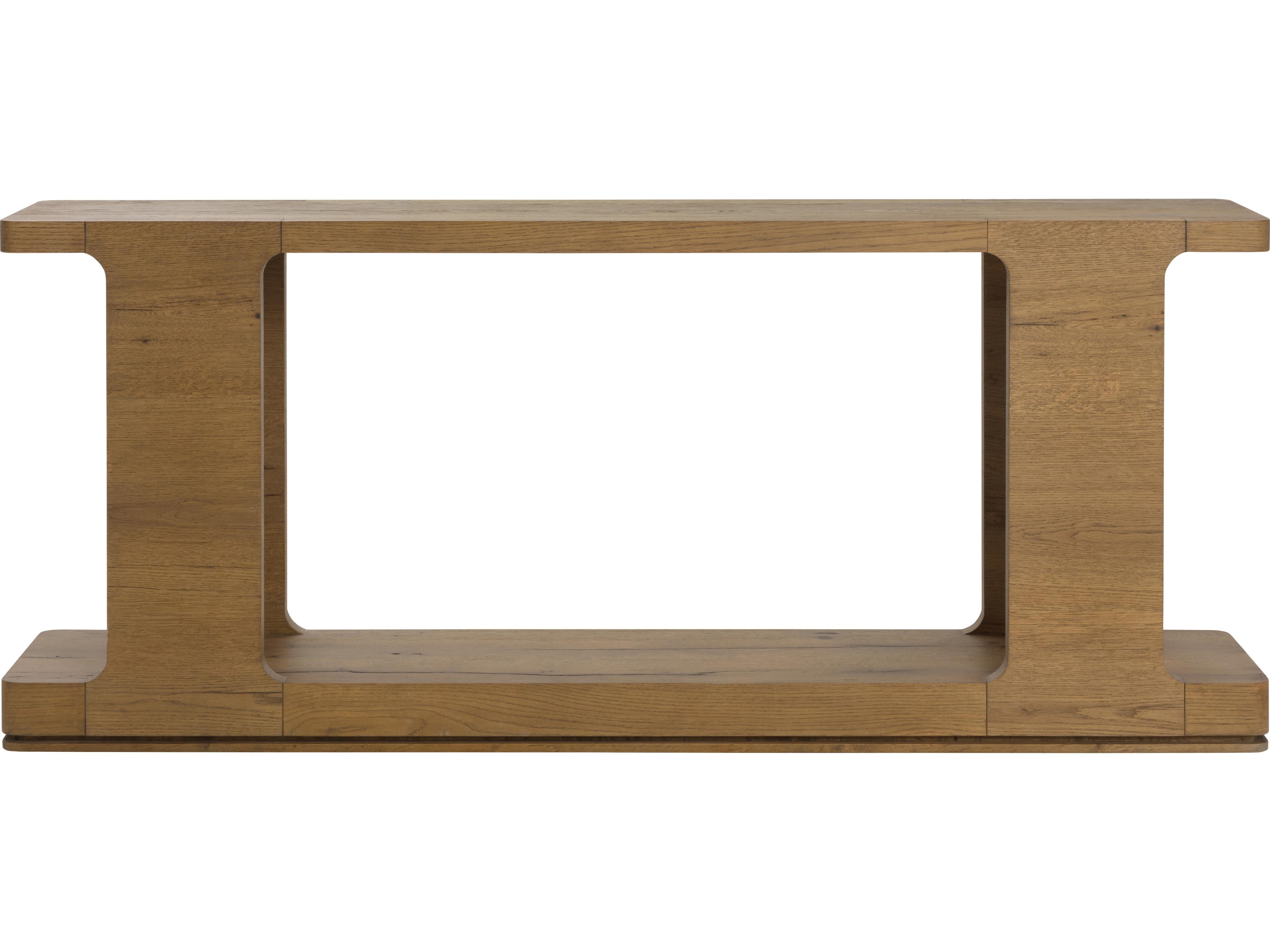 Sunpan Hercules Console Table in Honey Grey