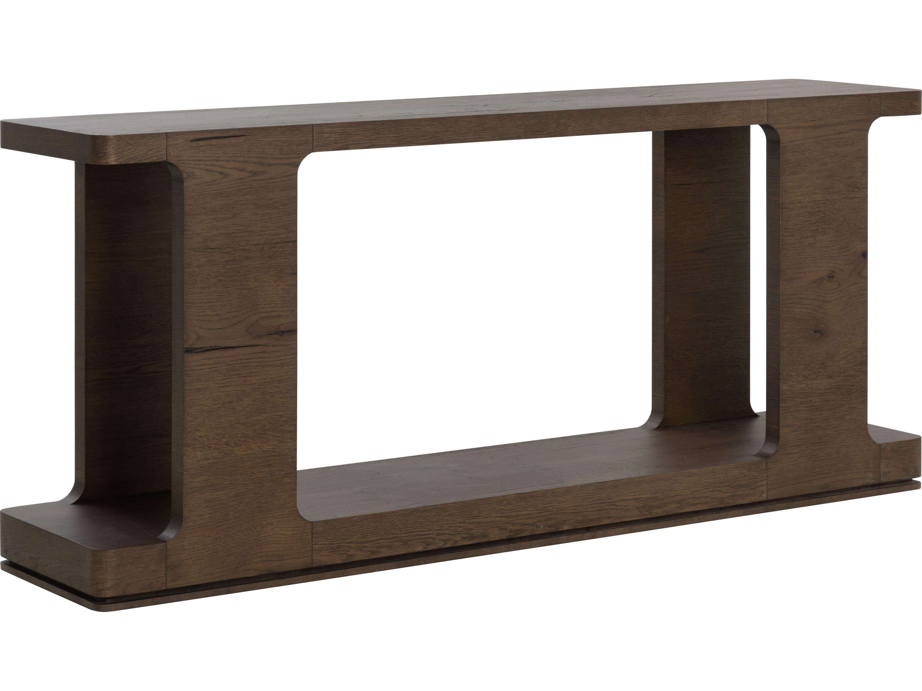 Hercules Console Table in Aged Brown
