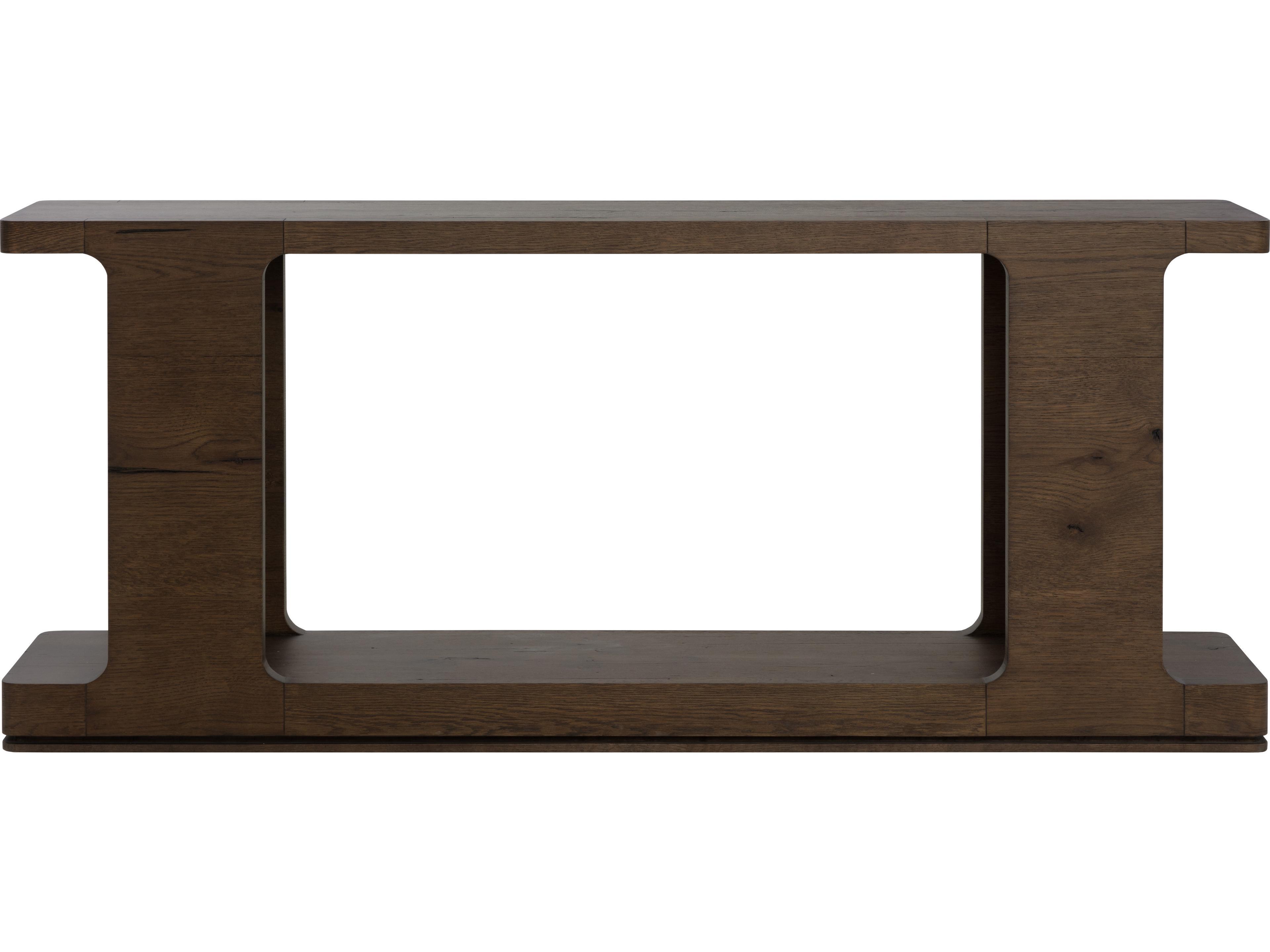 Sunpan Hercules Console Table in Aged Brown