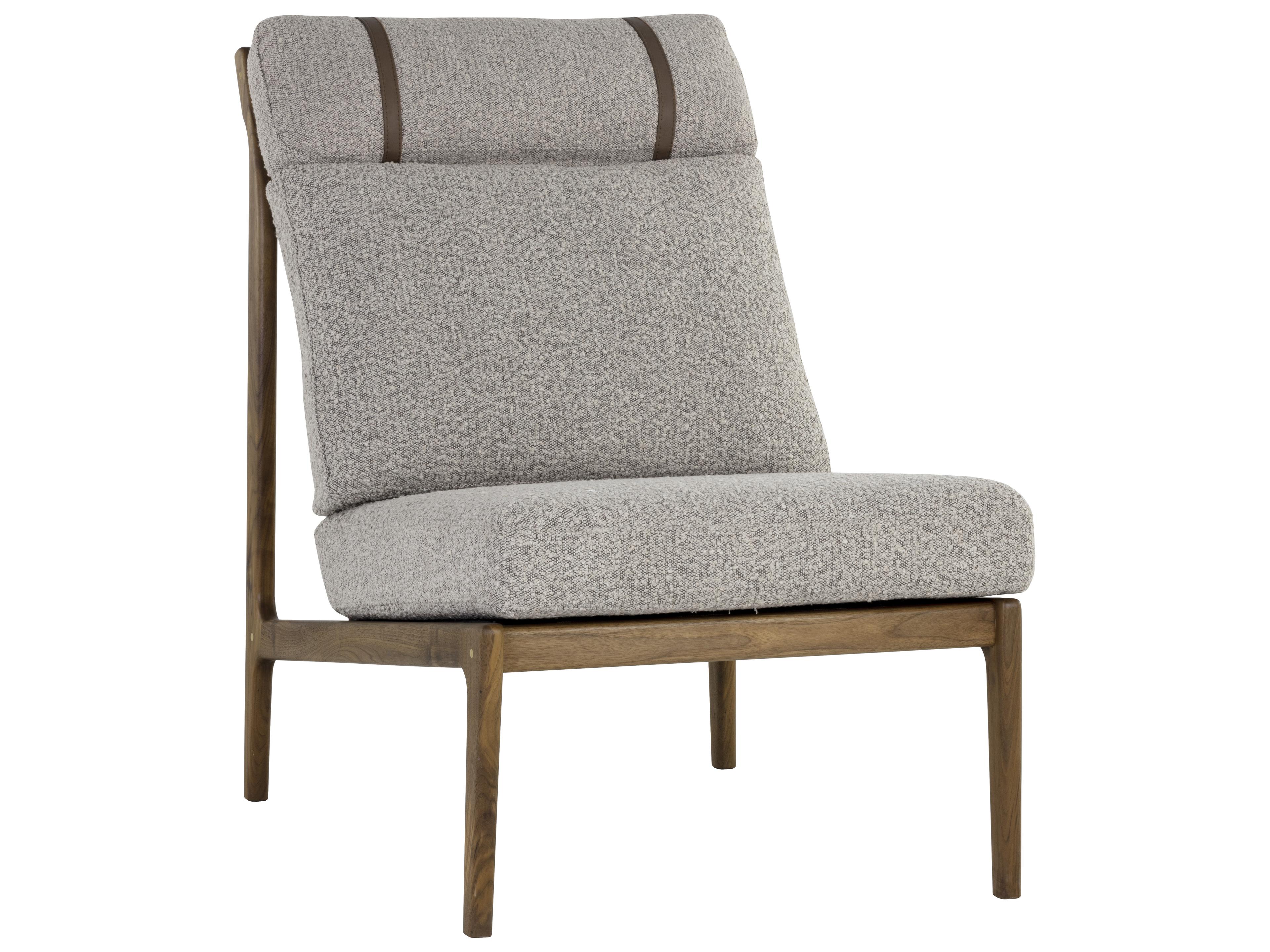 Elanor Lounge Chair in Walnut in Copenhagen Cappuccino