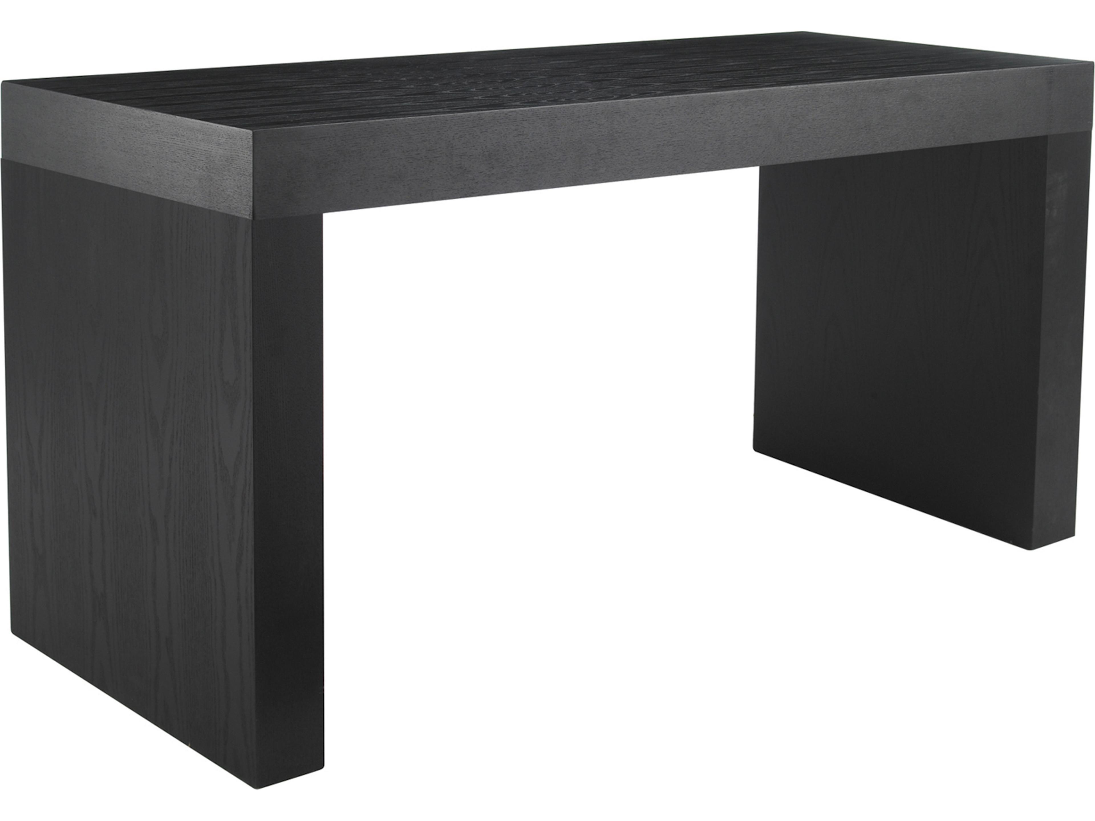 Faro C-Shape Counter Table in Matte Black