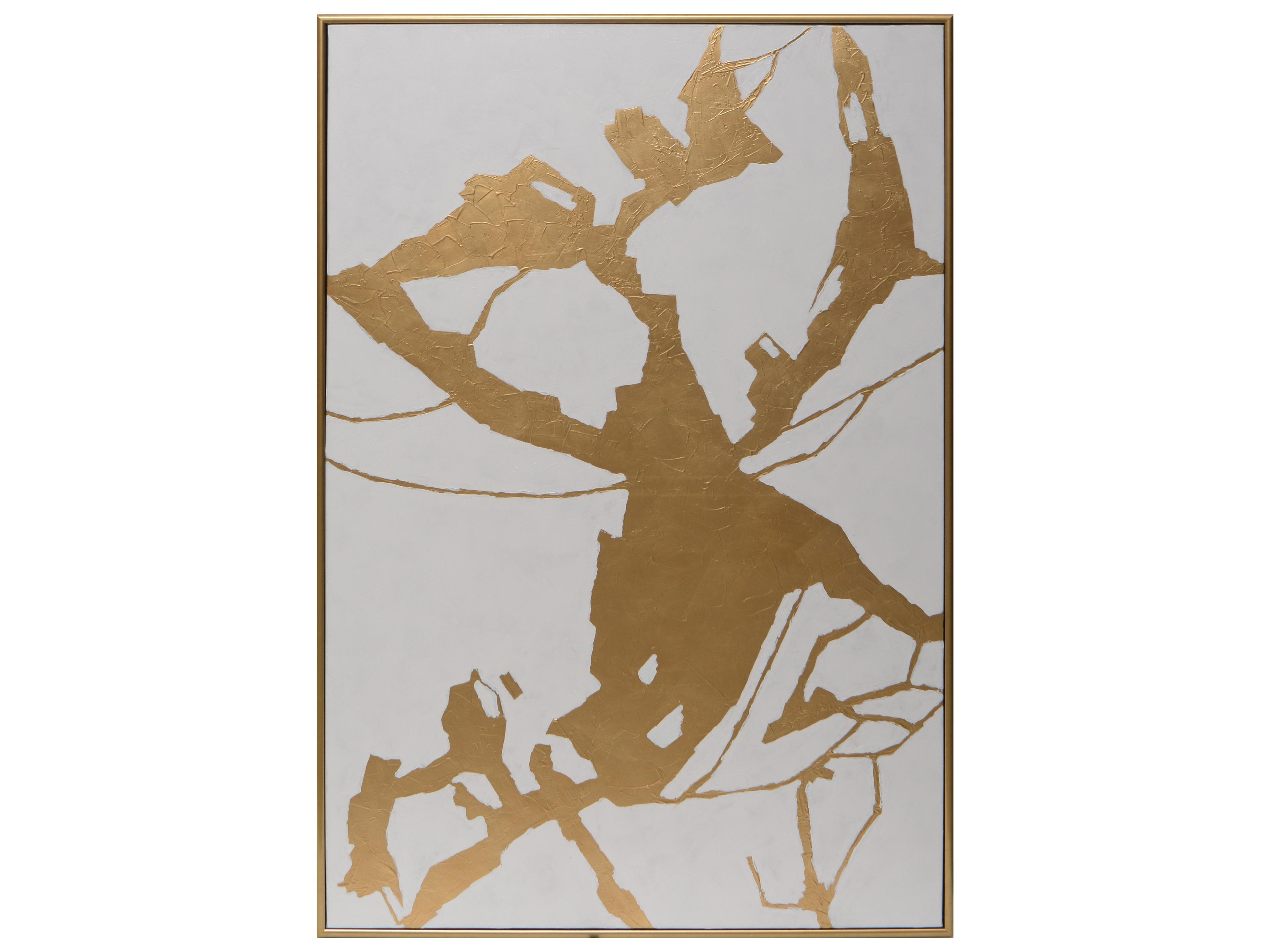 Sunpan Fractured Fix Canvas Wall Art