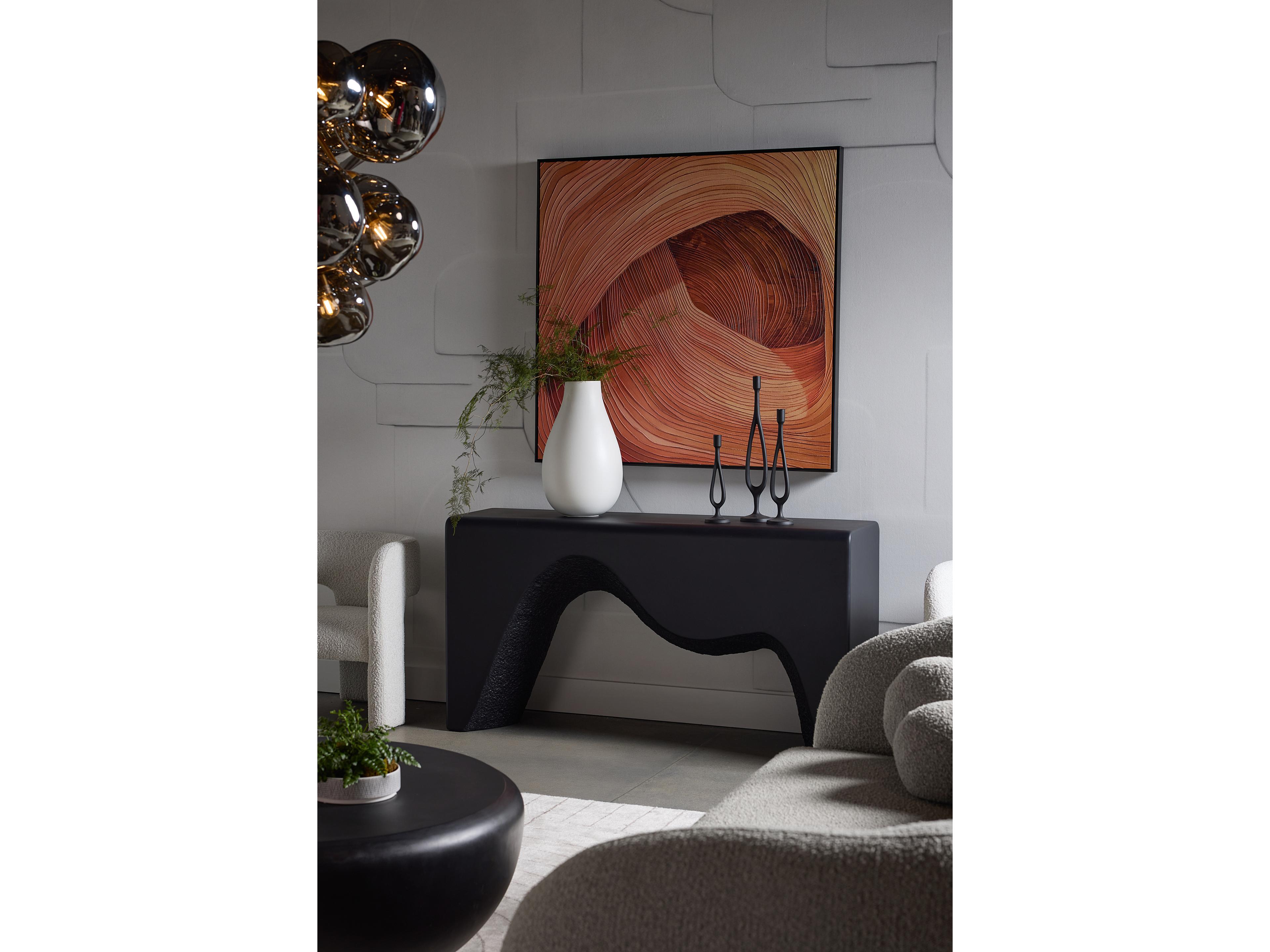 Sunpan Canyon Dreams Ii in 48" X 48" in Black Floater Frame