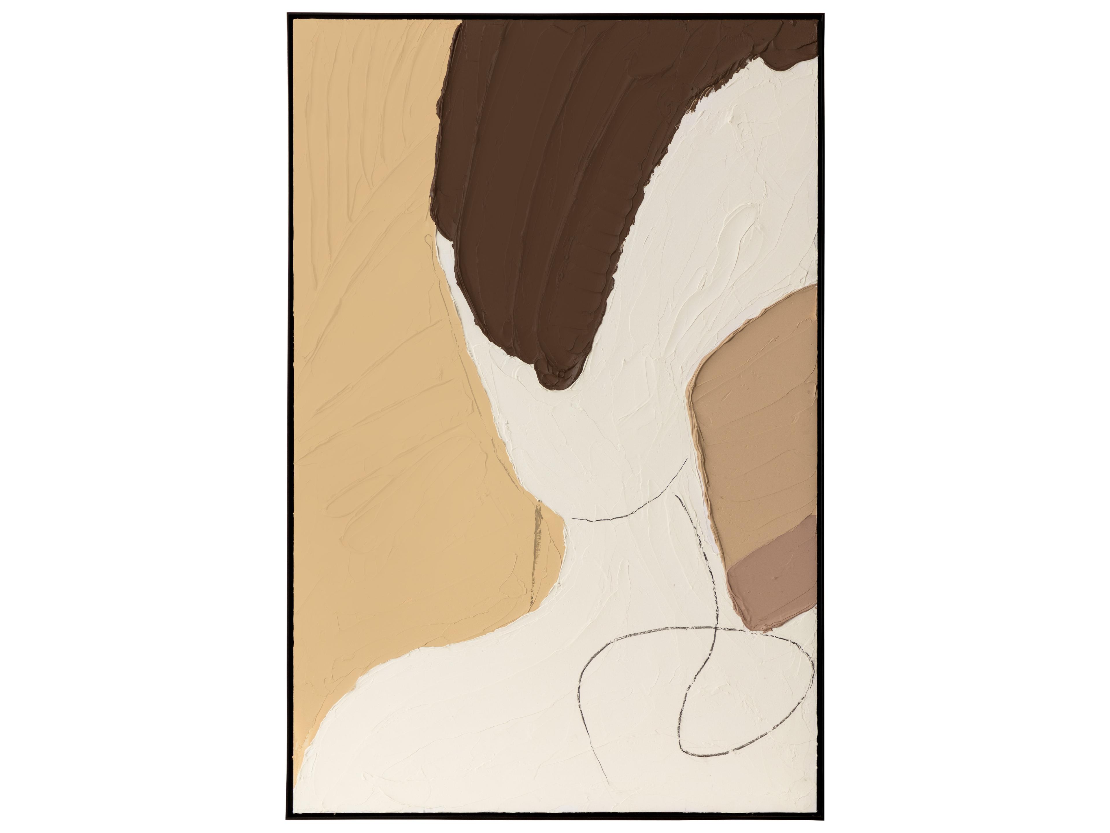 Strike A Pose Ii in 40" X 60" in Black Floater Frame