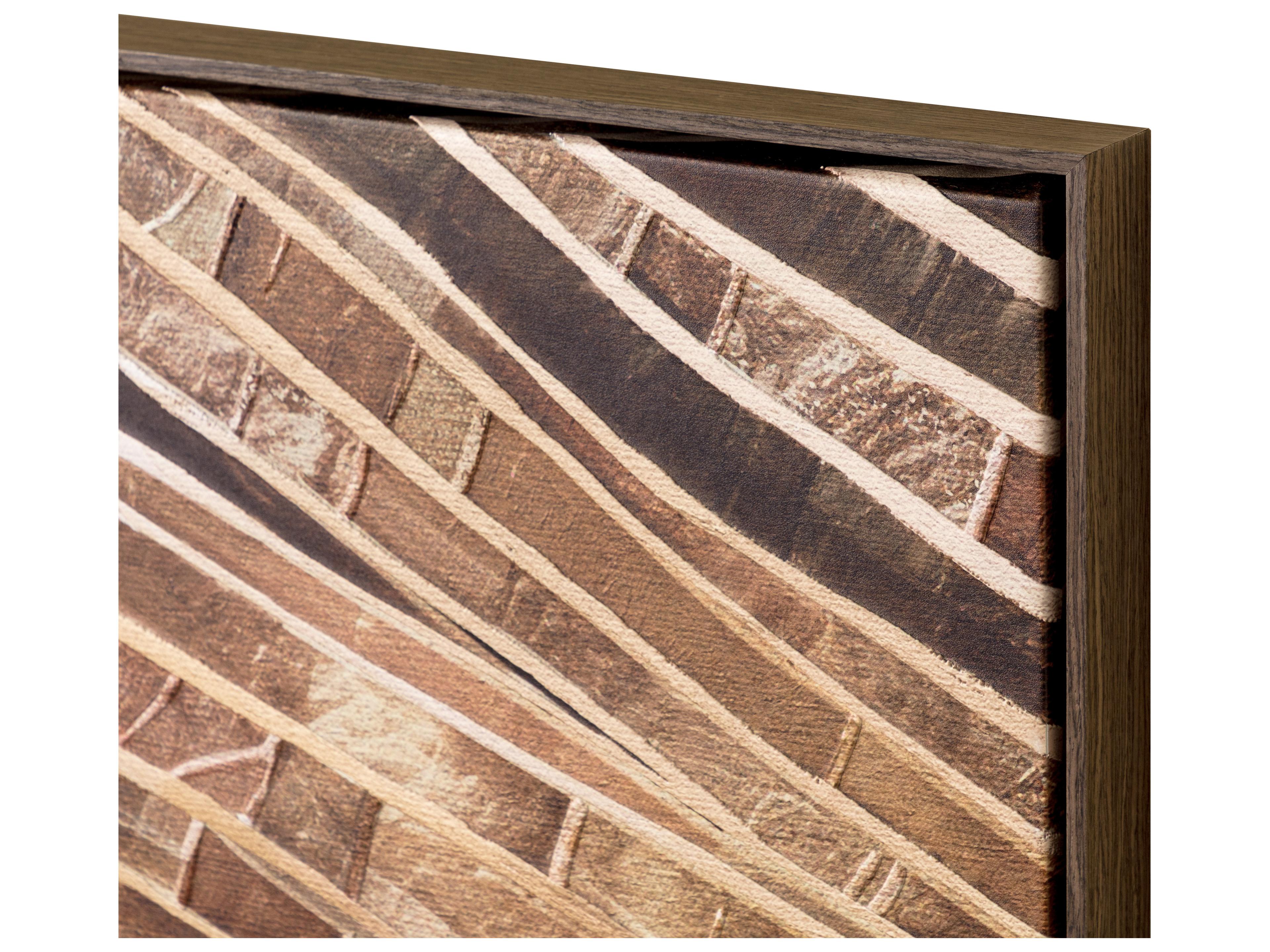 Sunpan Turning Point I in 40" X 60" in Bronze Floater Frame