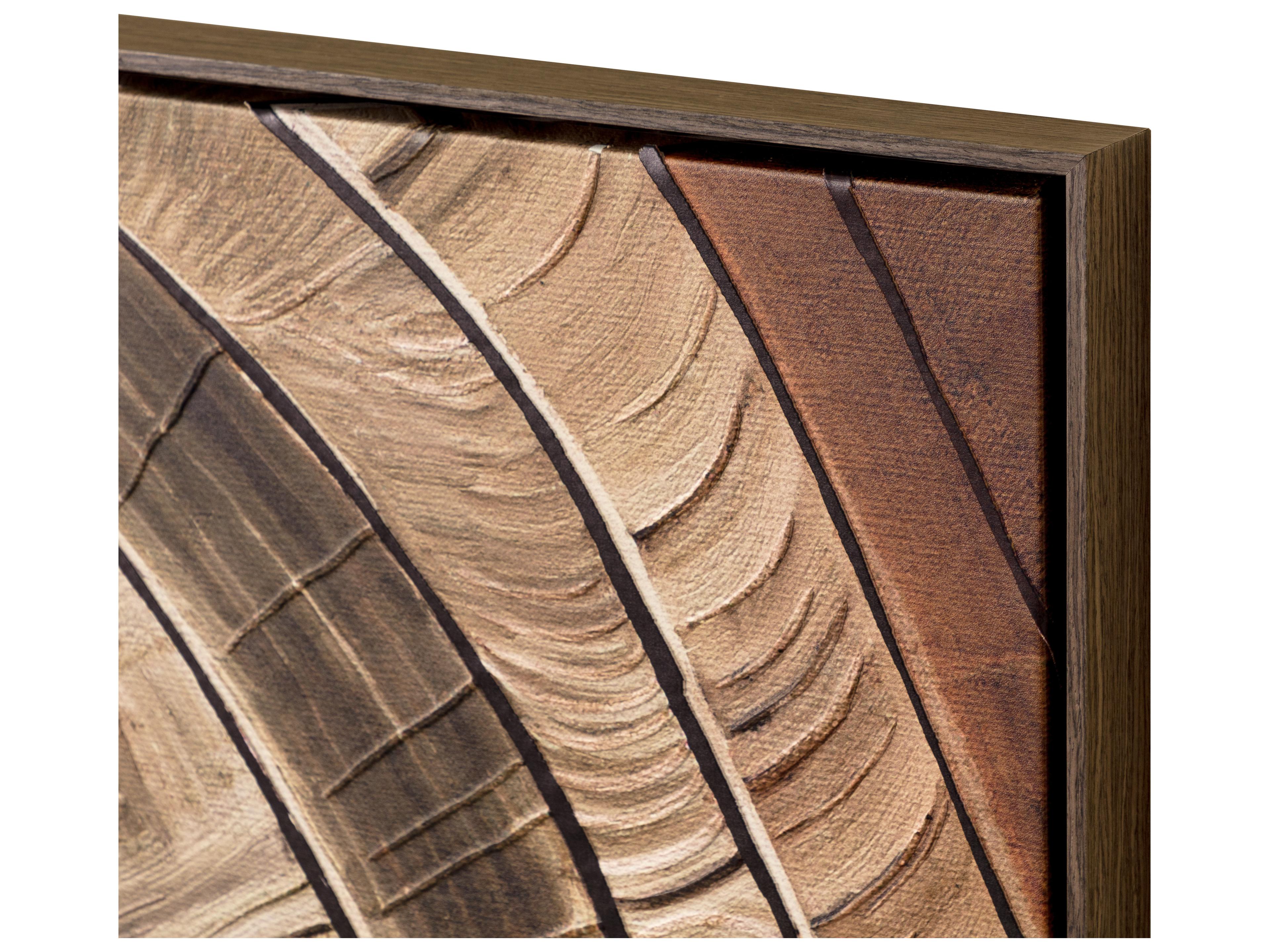 Sunpan Turning Point Iii in 40" X 60" in Bronze Floater Frame