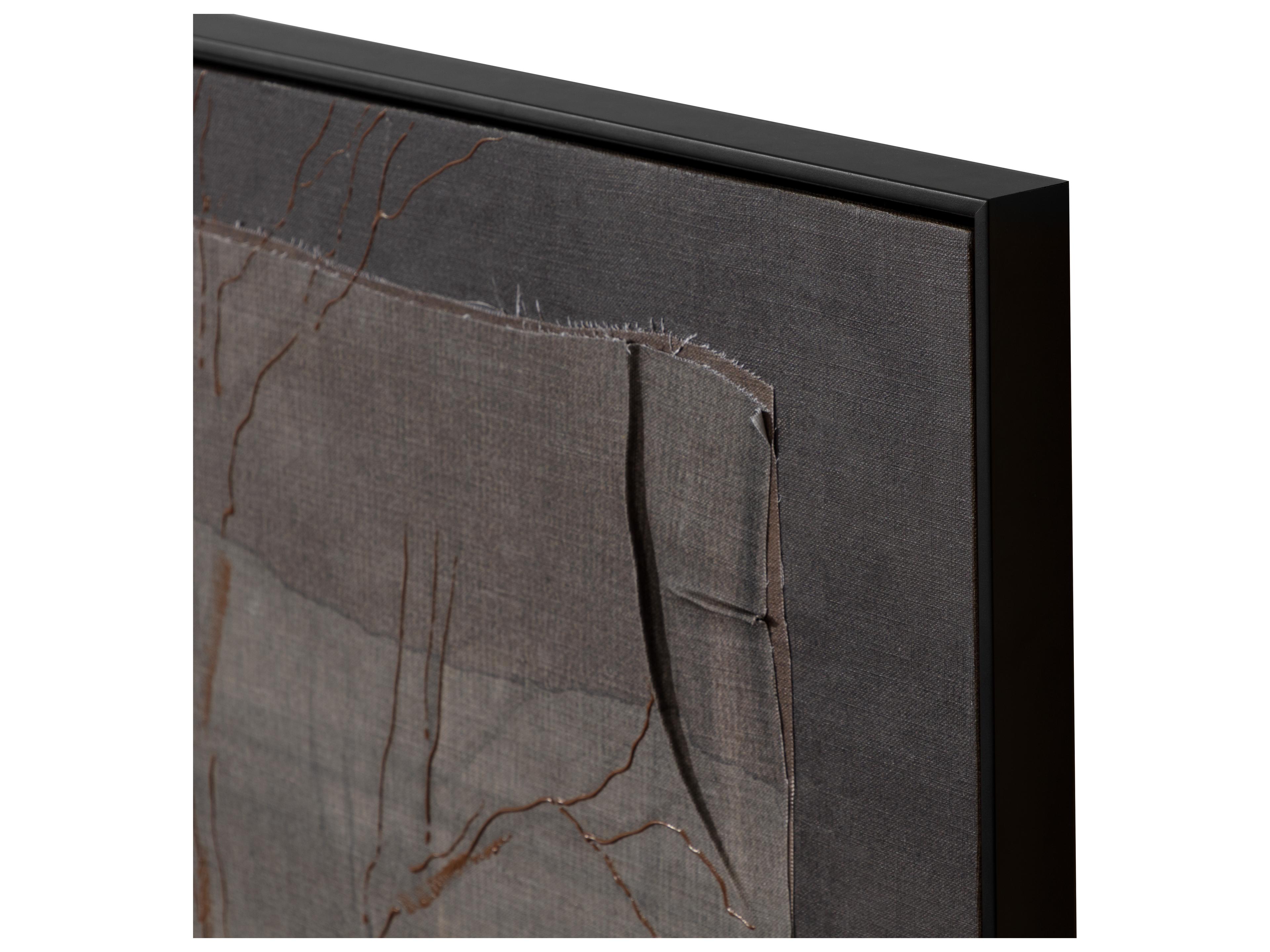 Sunpan Enchanted Forest in 60" X 40" in Black Floater Frame in Brown