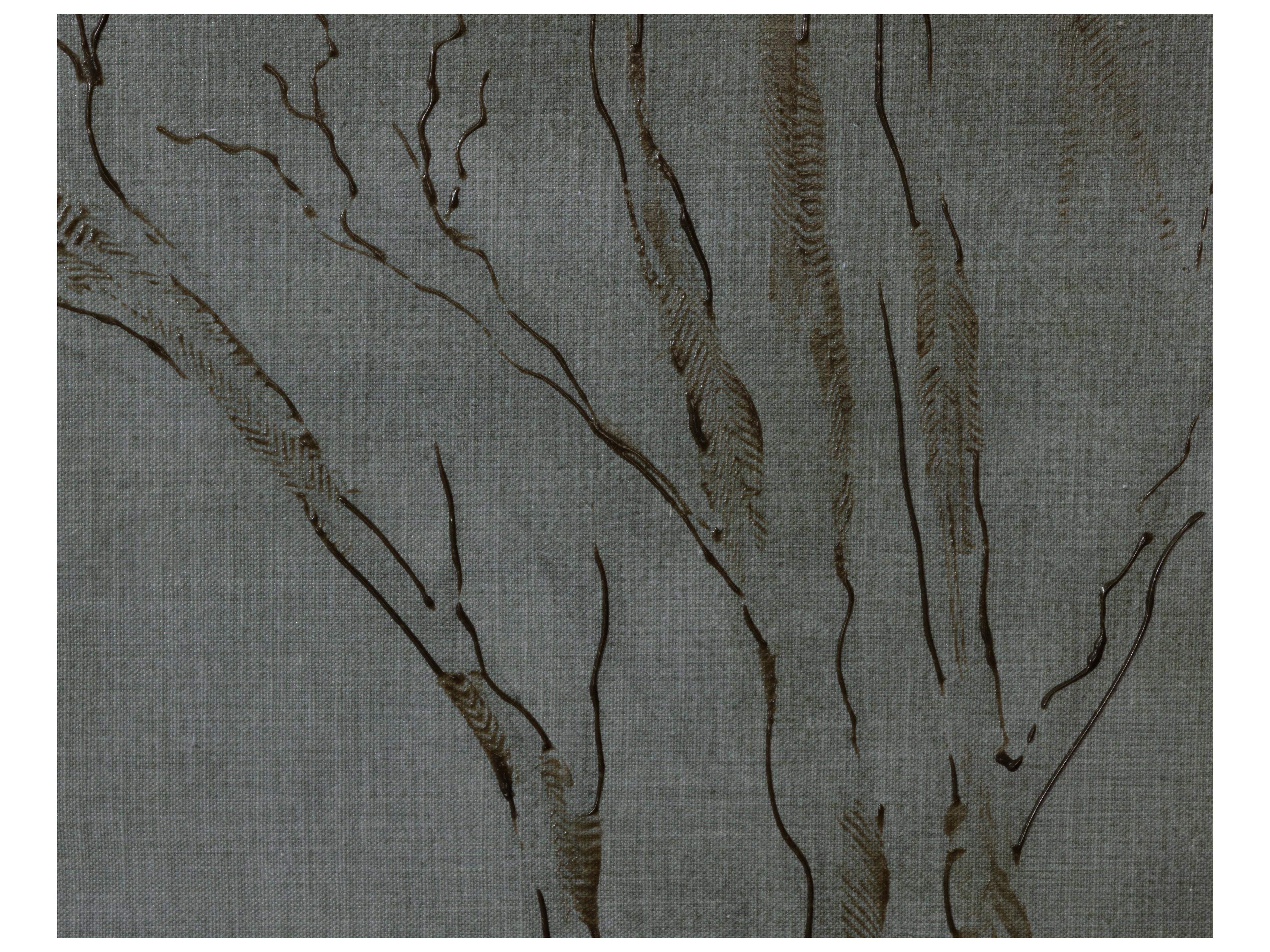 Sunpan Enchanted Forest in 60" X 40" in Brown Floater Frame in Green