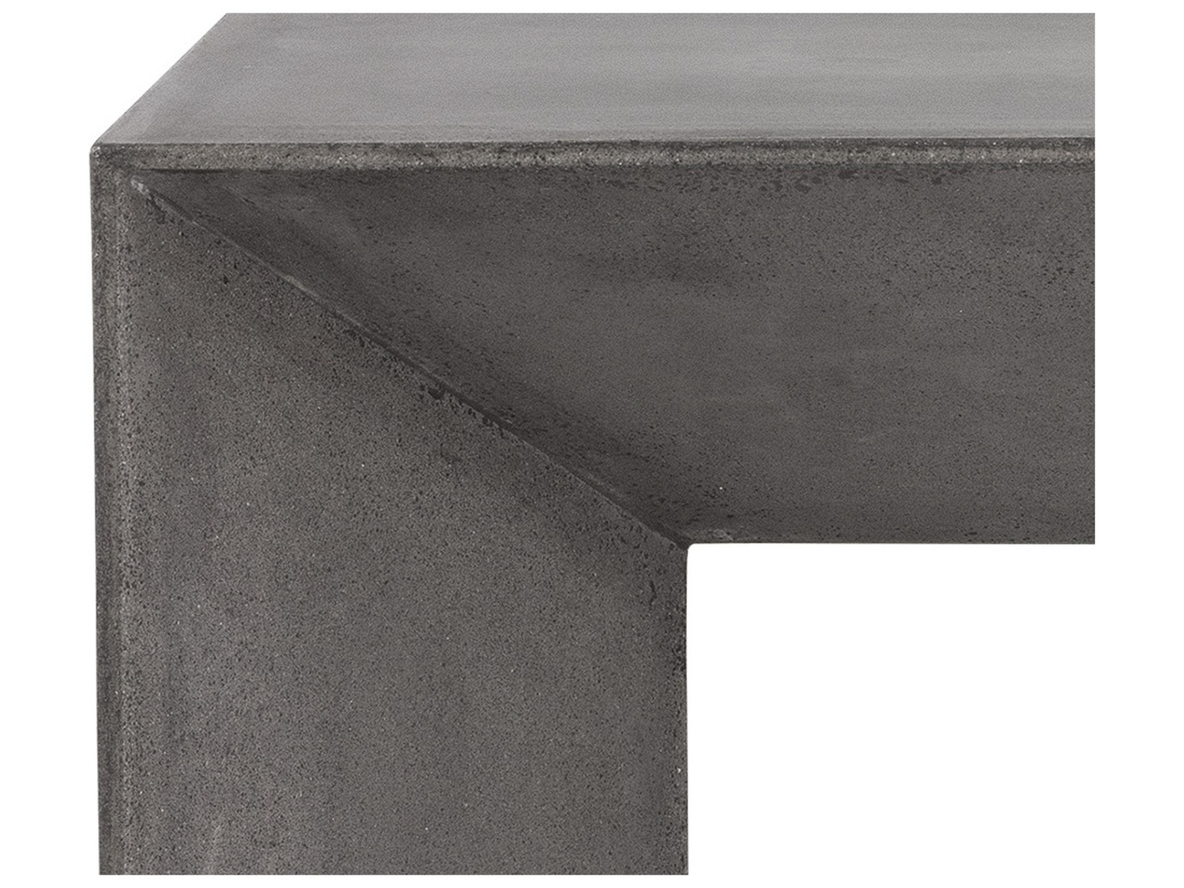 Sunpan Outdoor Nomad Bench in Grey