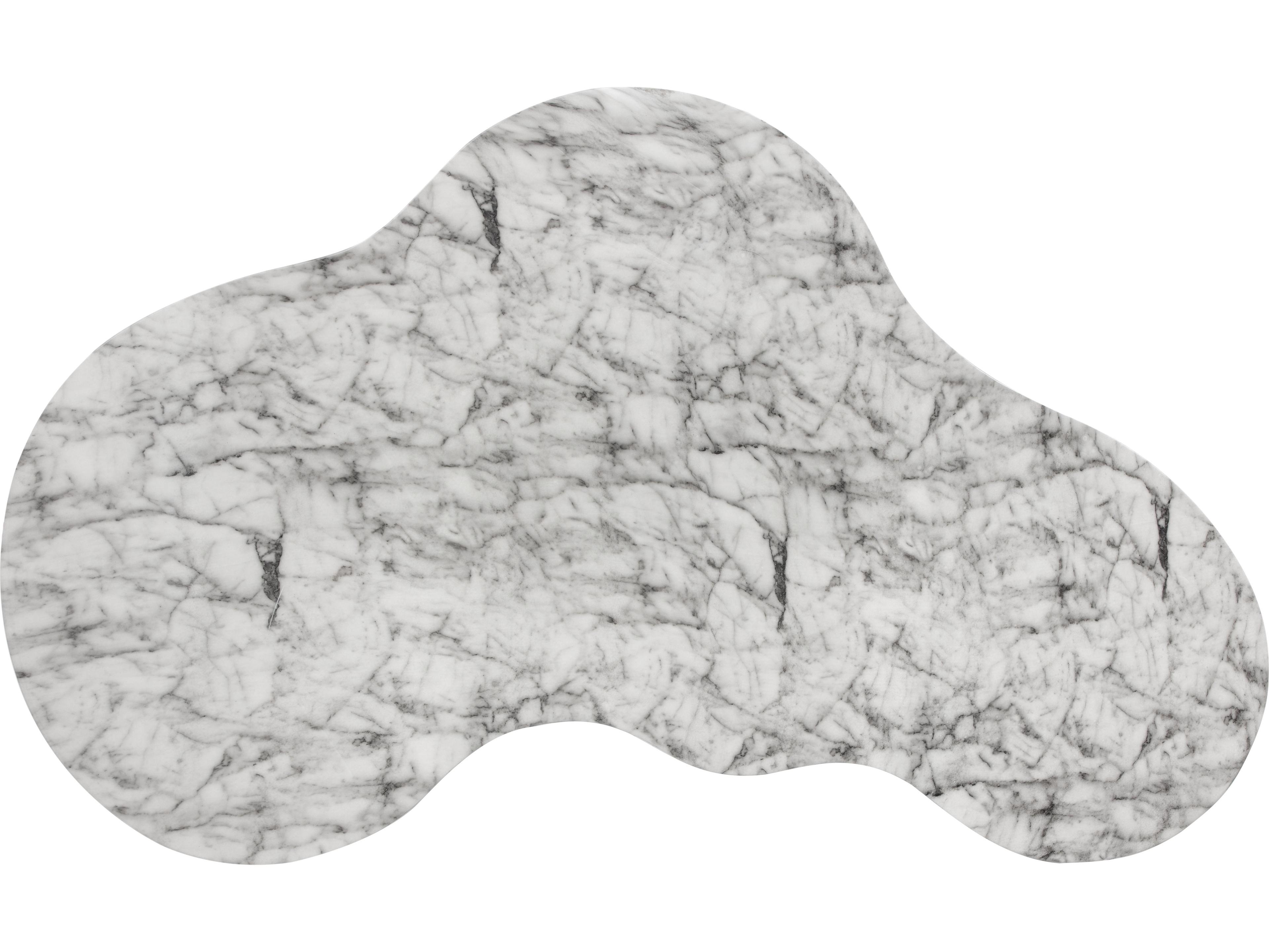 Sunpan Outdoor MIXT Ava Concrete Marble Look Grey Coffee Table