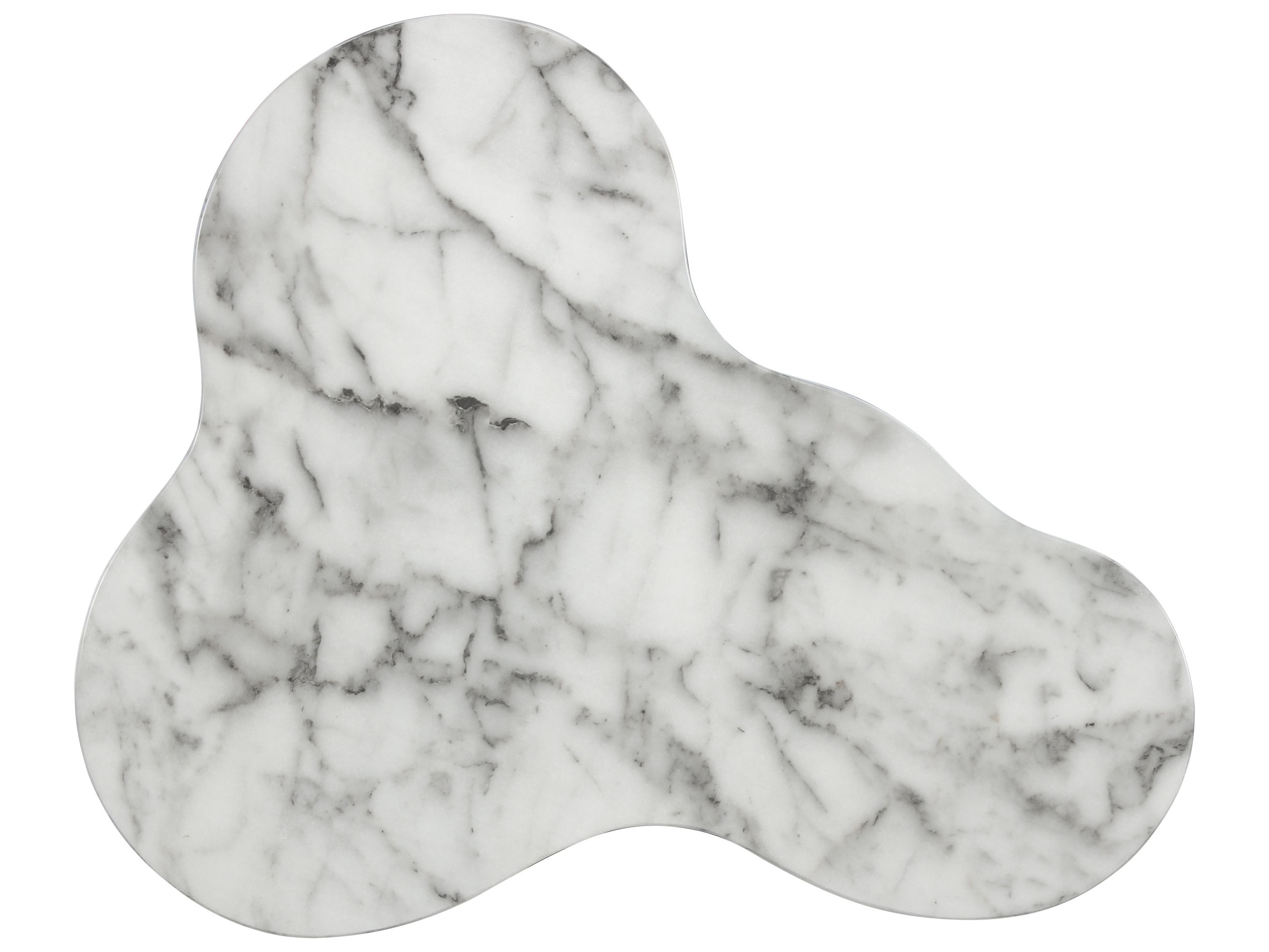 Sunpan Outdoor MIXT Ava Concrete Marble Look Grey Small End Table