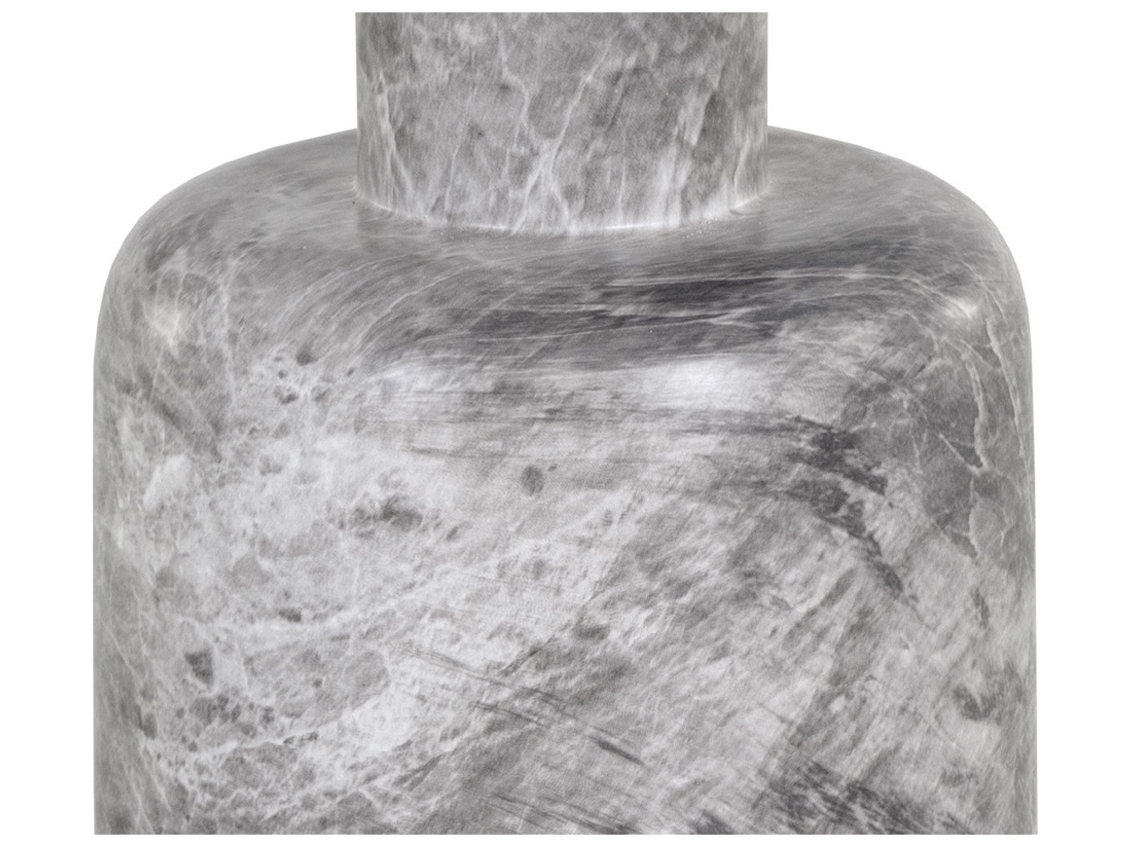 Sunpan Outdoor MIXT Elmira Concrete Grey Round Side Table