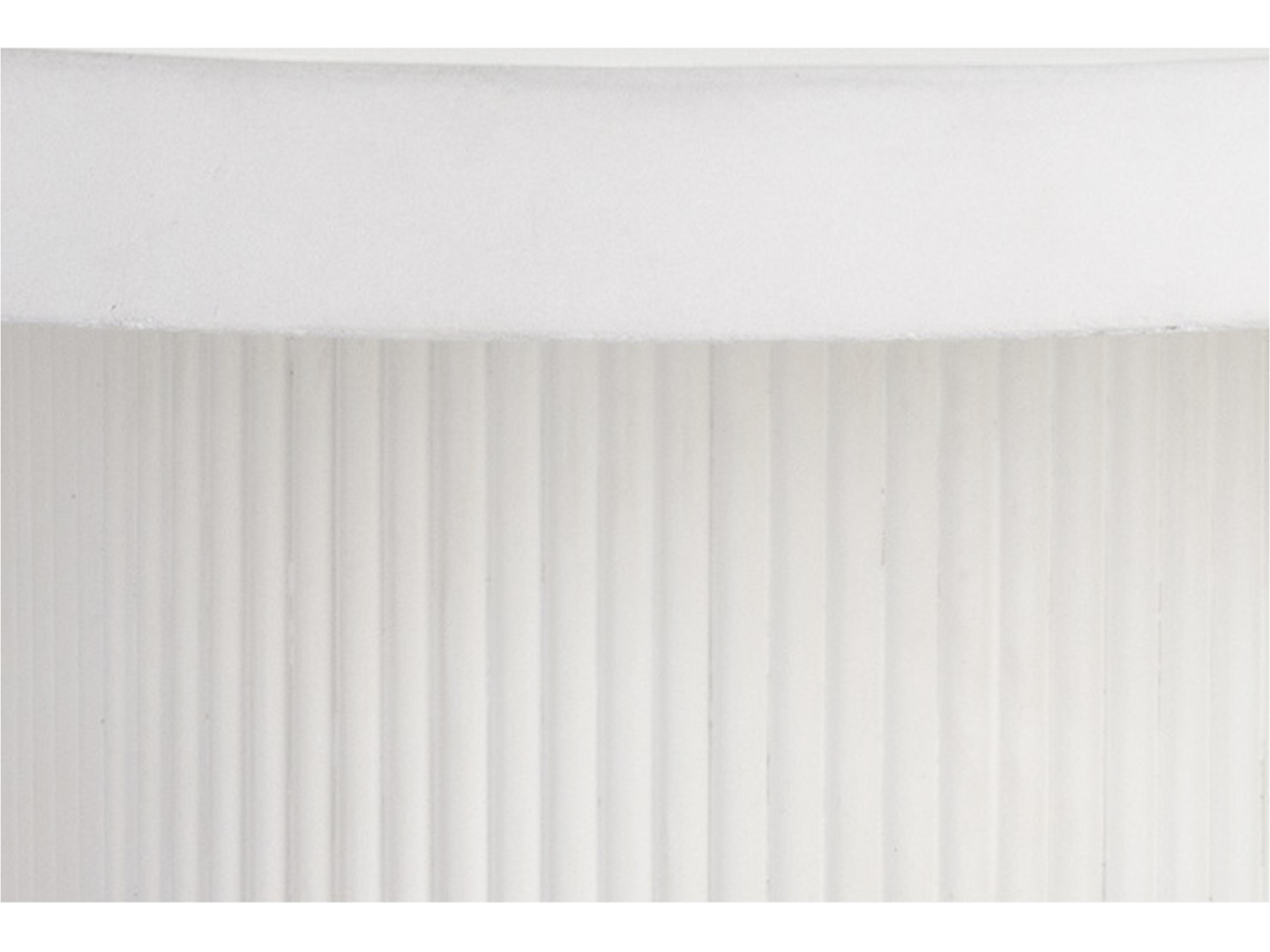 Sunpan Outdoor Nicolette Concrete White Round Dining Table