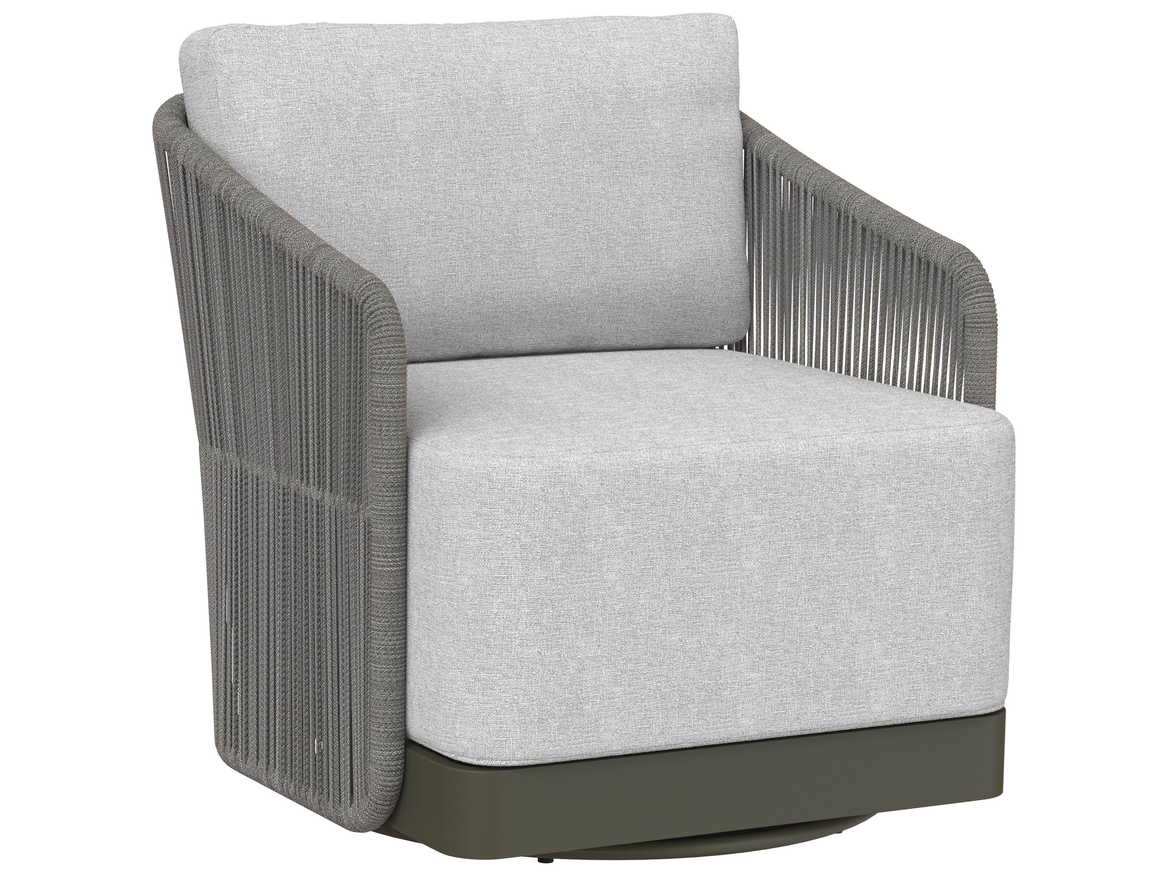 Allariz Swivel Armchair Warm Grey