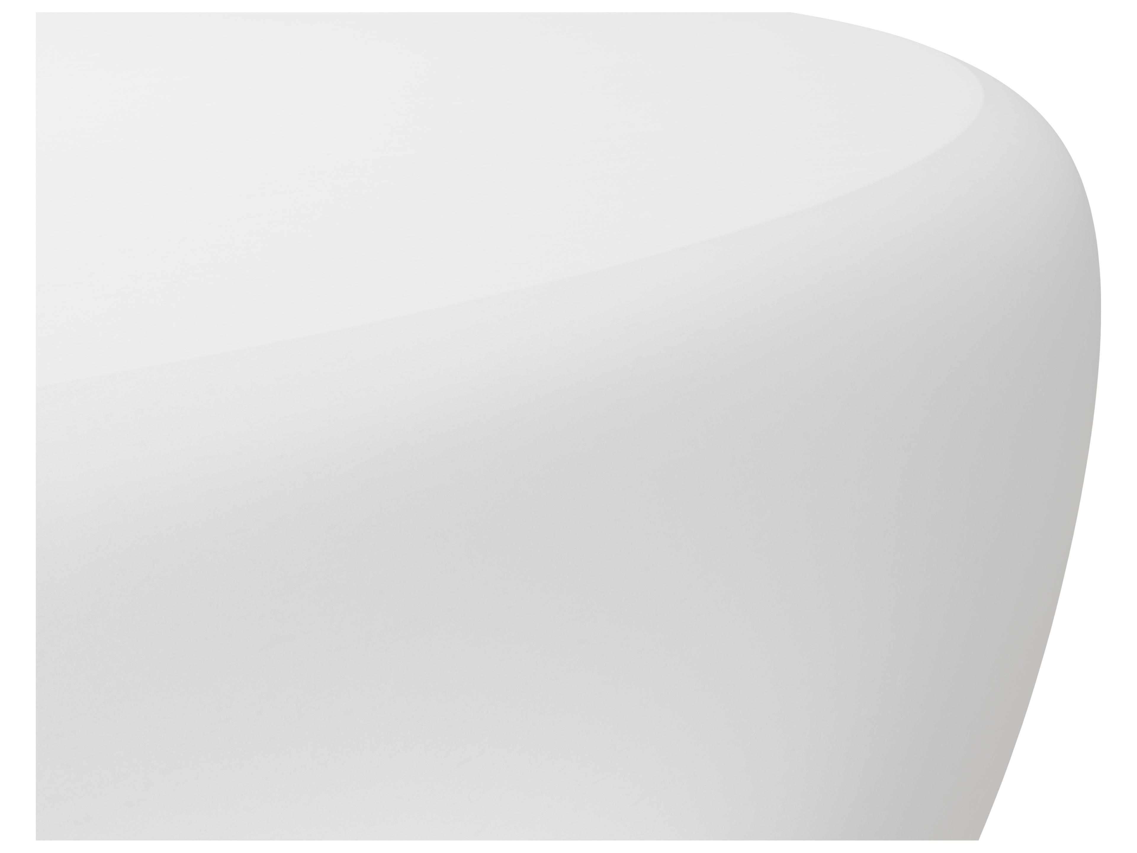 Sunpan Outdoor MIXT Iolite Concrete White Round Coffee Table