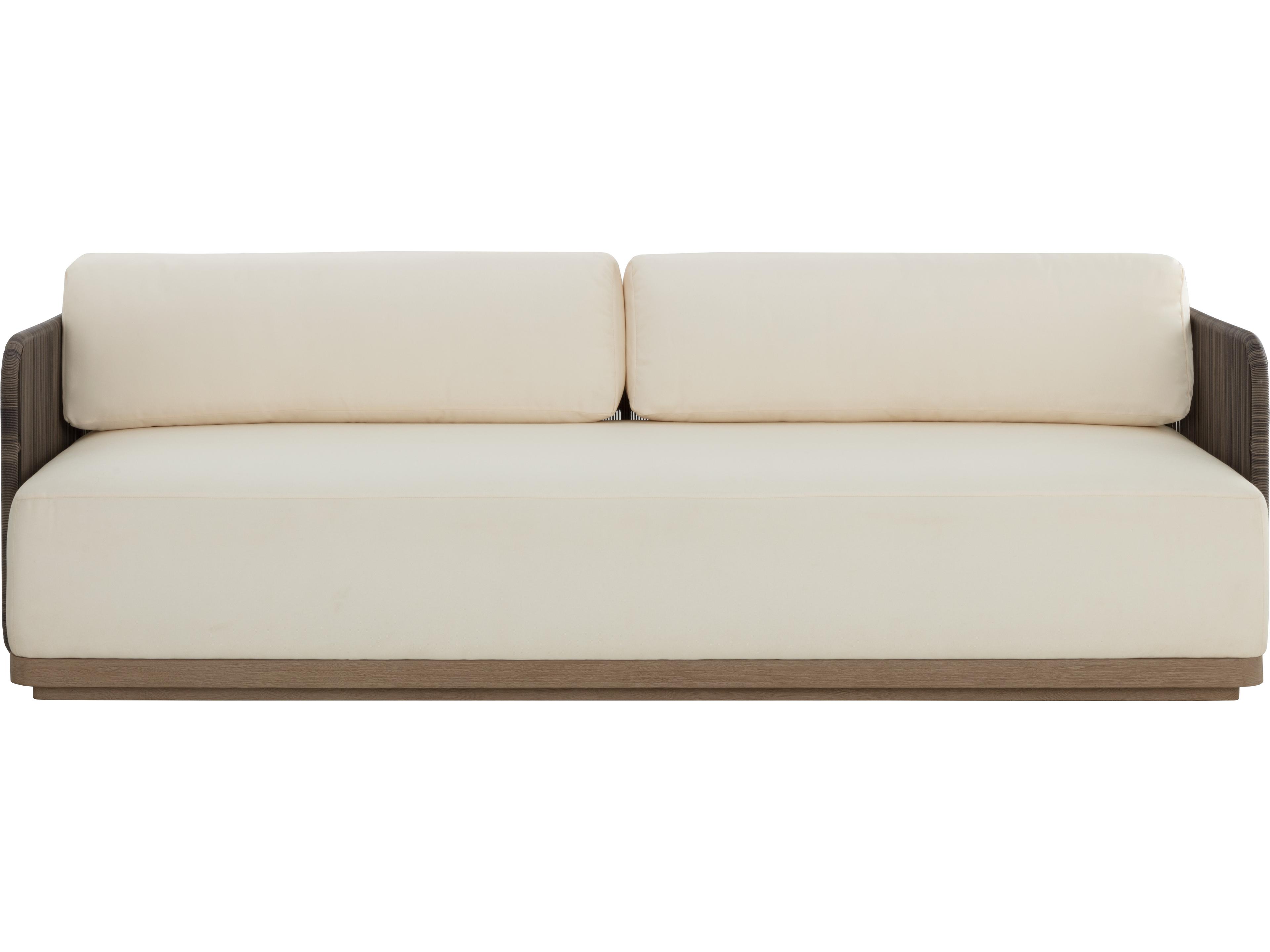 Sunpan Outdoor Ravenna Sofa in Stinson Cream
