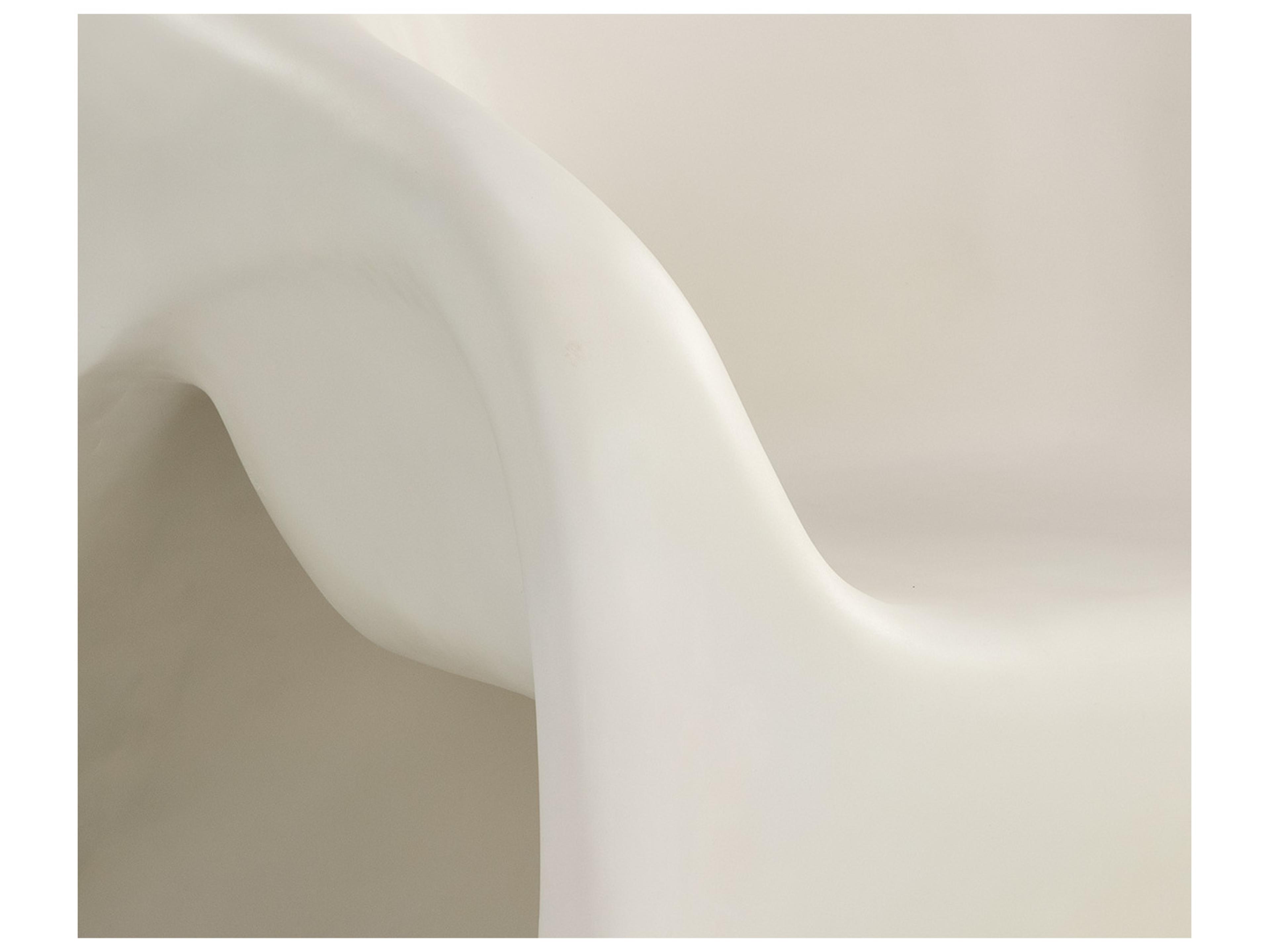 Sunpan Outdoor Orson Concrete Cream Lounge Chair