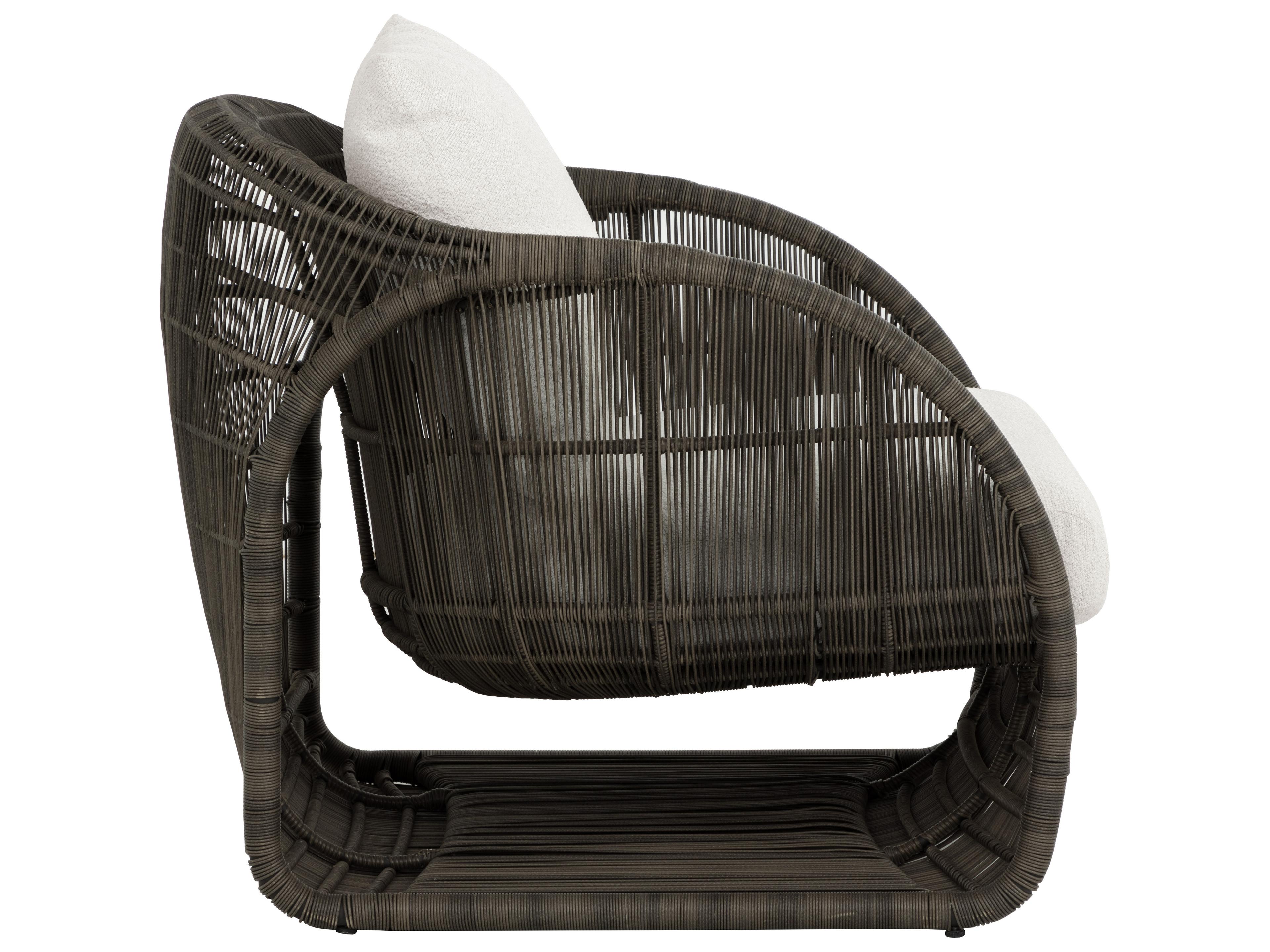 Sunpan Outdoor Tulum Aluminum Cushion Lounge Chair