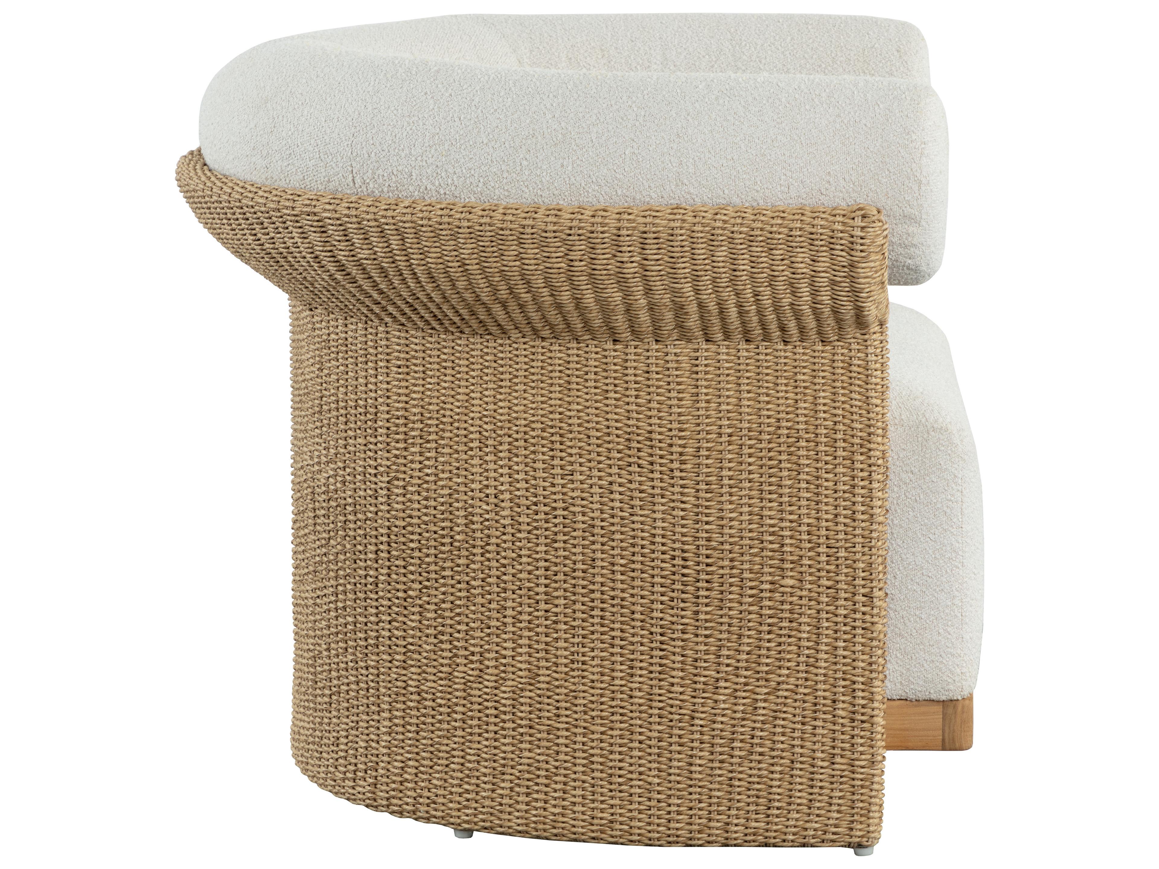 Sunpan Outdoor Asos Wicker Cushion Lounge Chair