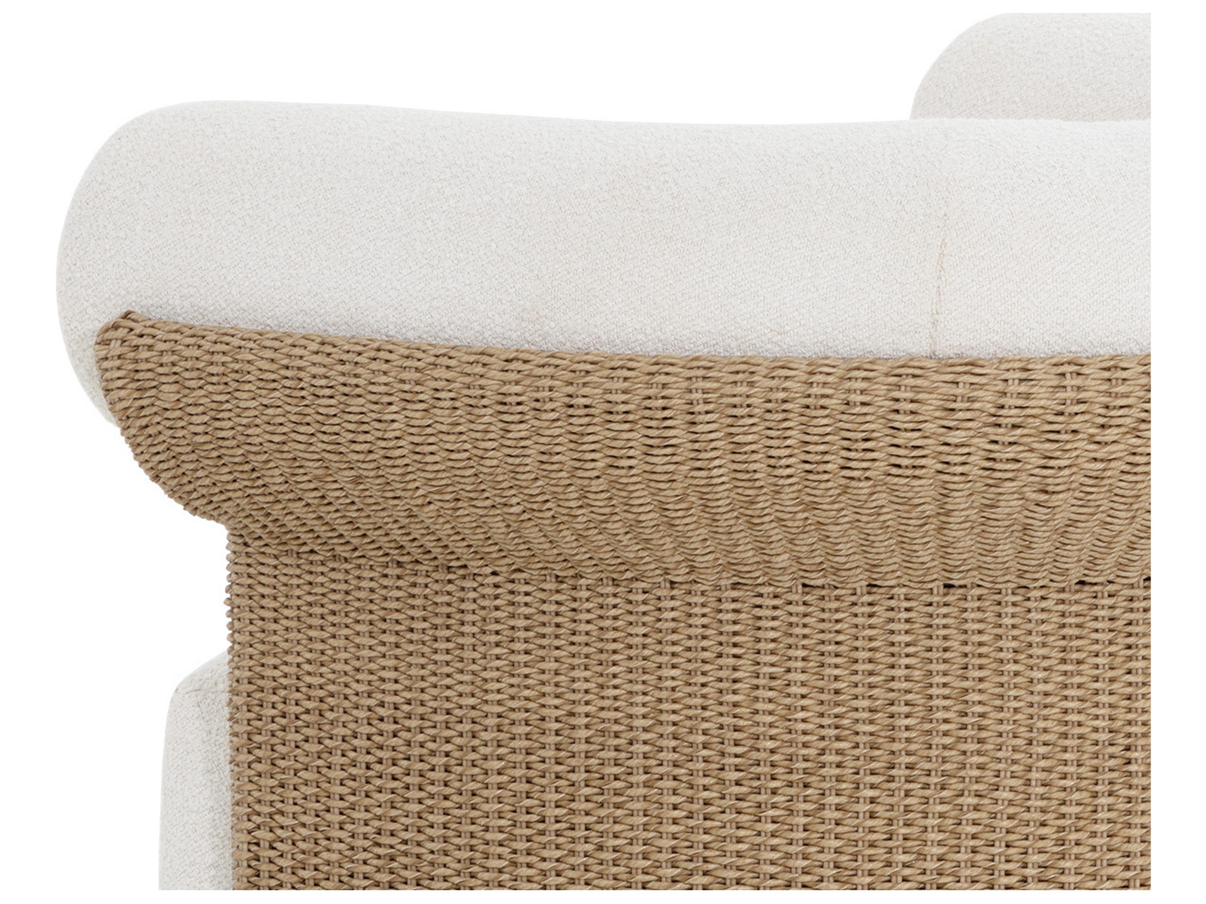 Sunpan Outdoor Asos Wicker Cushion Lounge Chair