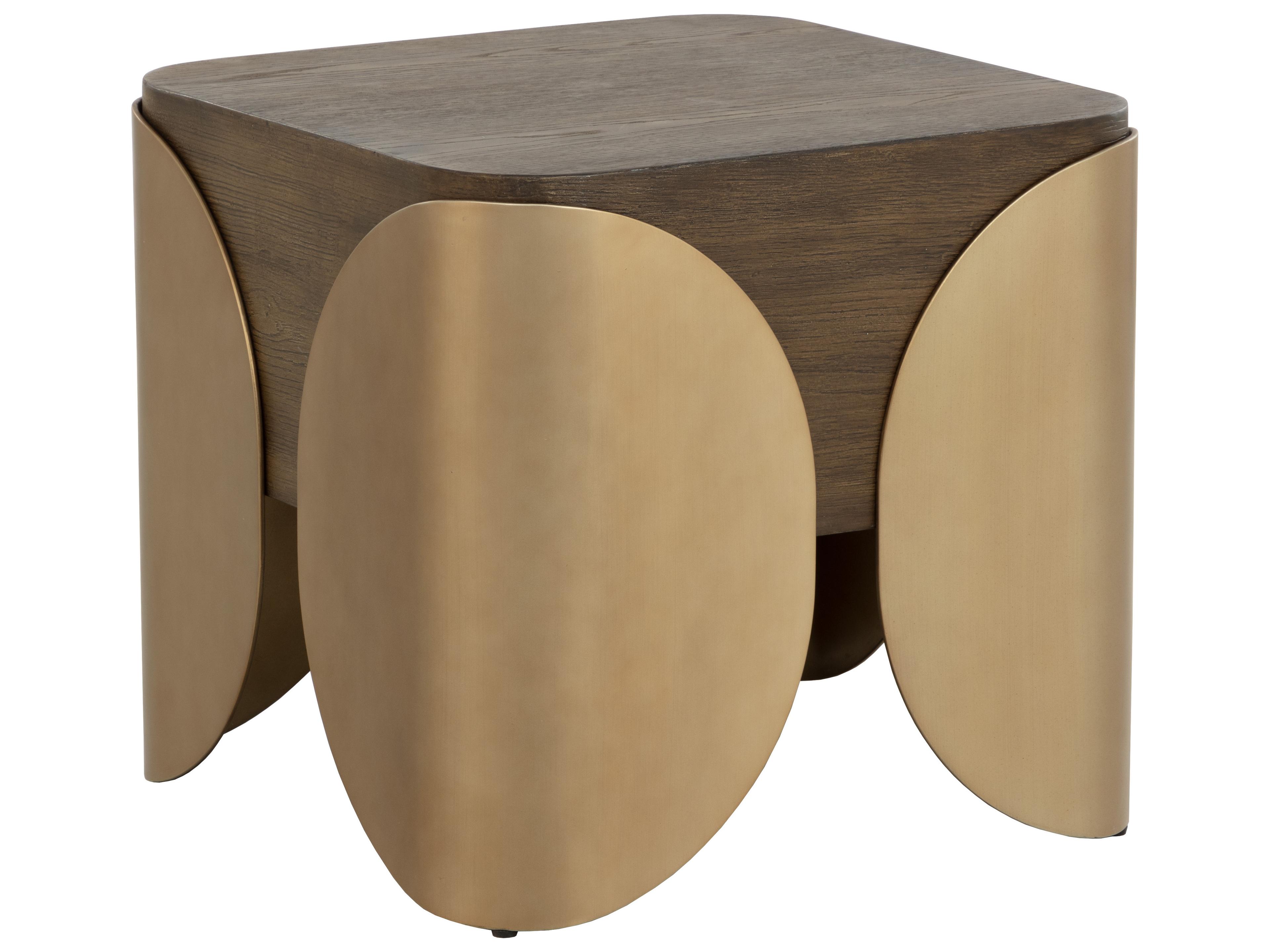 Sunpan Outdoor Amarula Concrete Square End Table