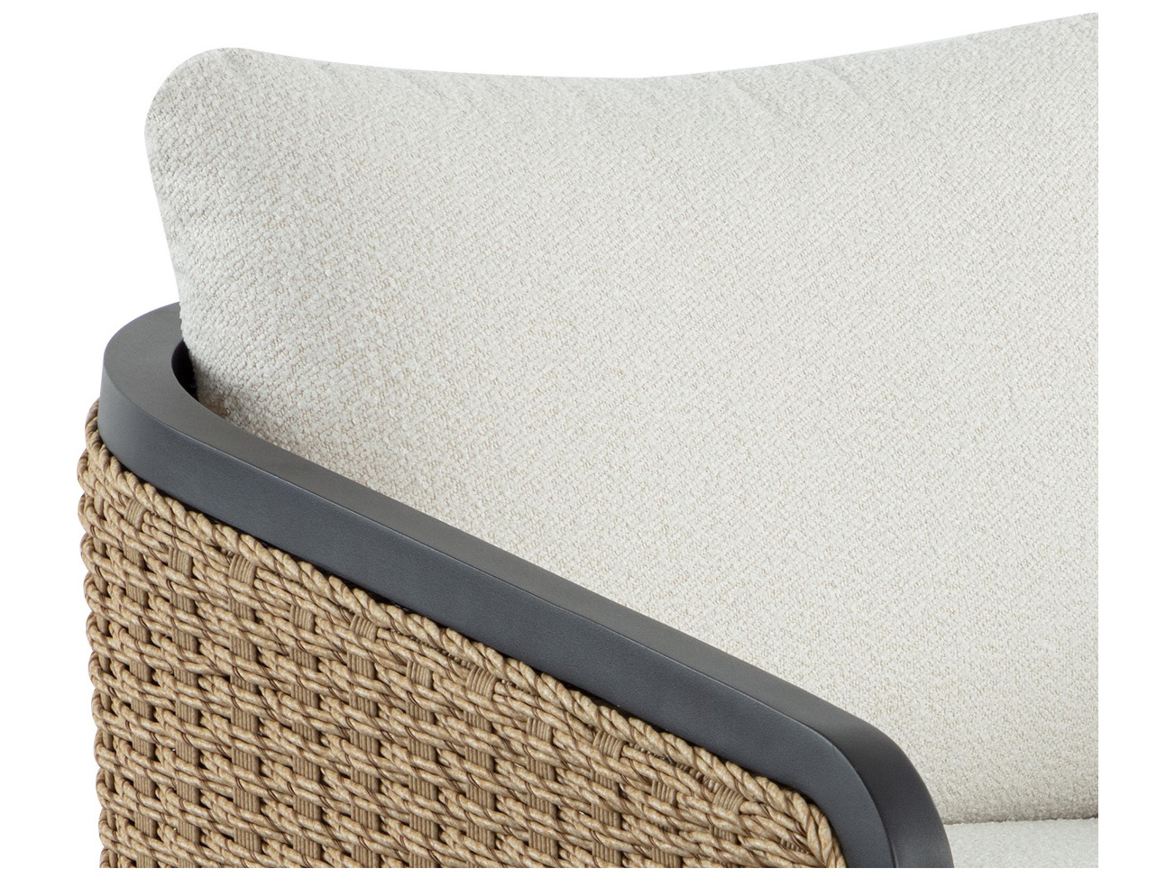 Sunpan Outdoor Olbia Wicker Cushion Lounge Chair