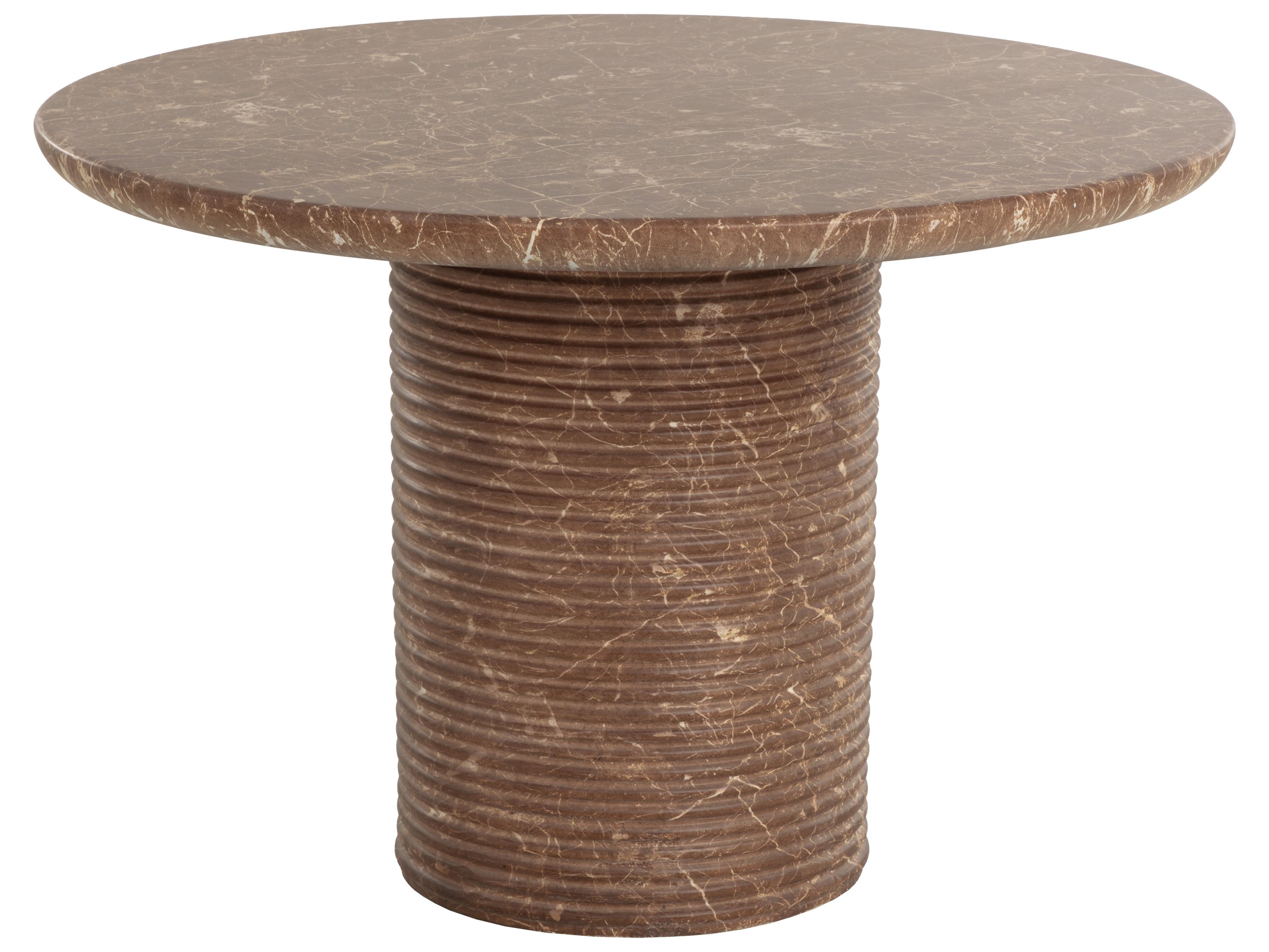Sunpan Outdoor Riva Concrete Round Dining Table