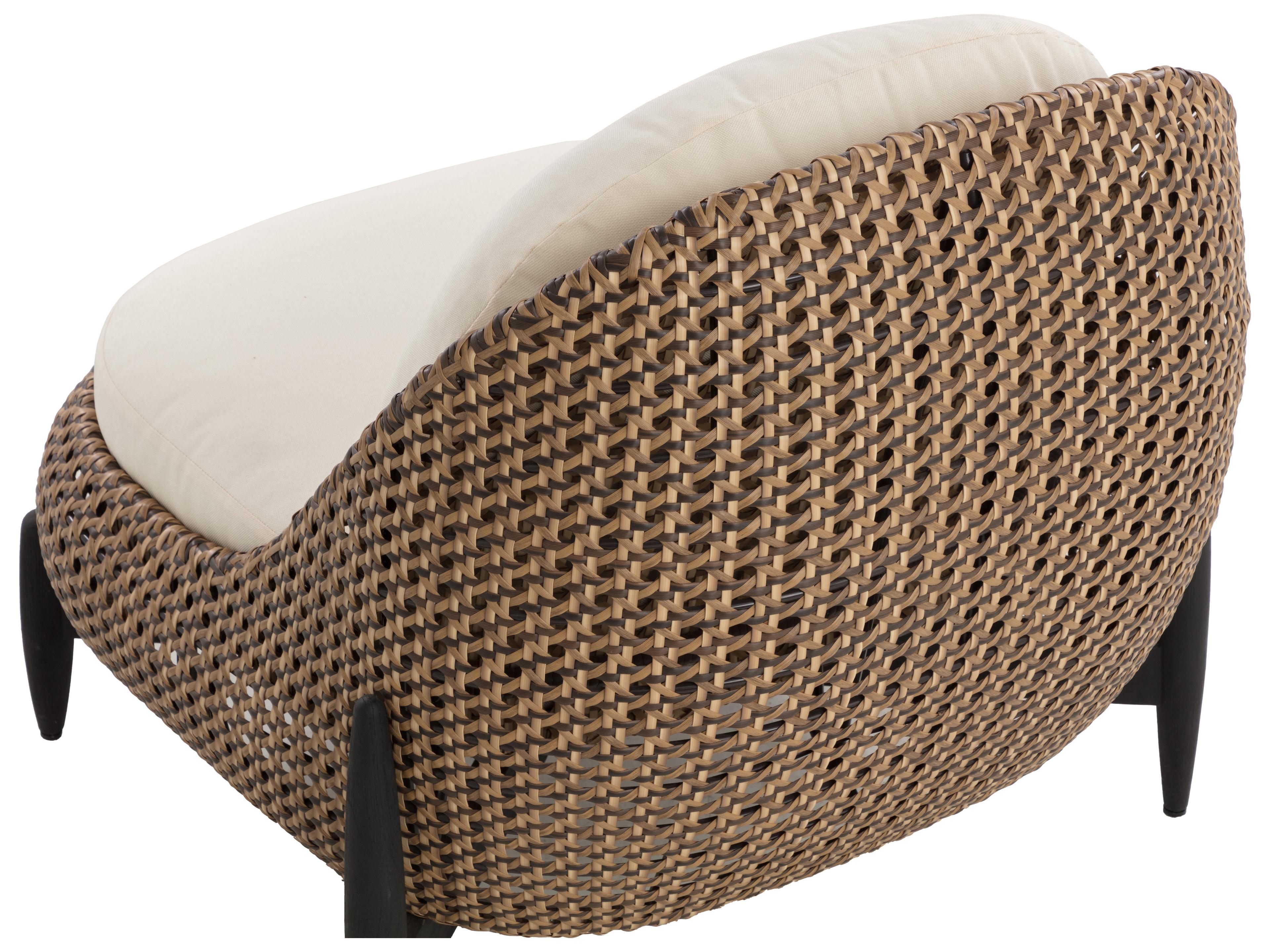 Sunpan Outdoor Carilo Lounge Chair in Stinson Cream