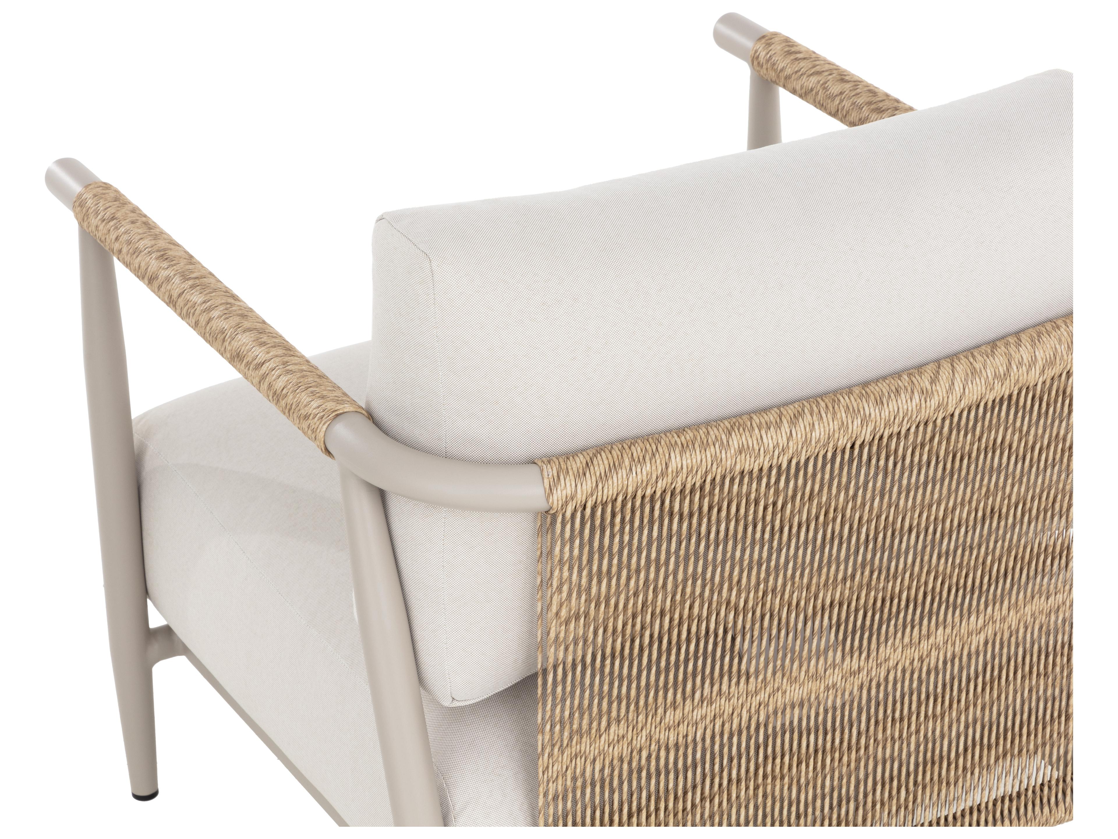 Sunpan Outdoor Muros Aluminum Cushion Lounge Chair