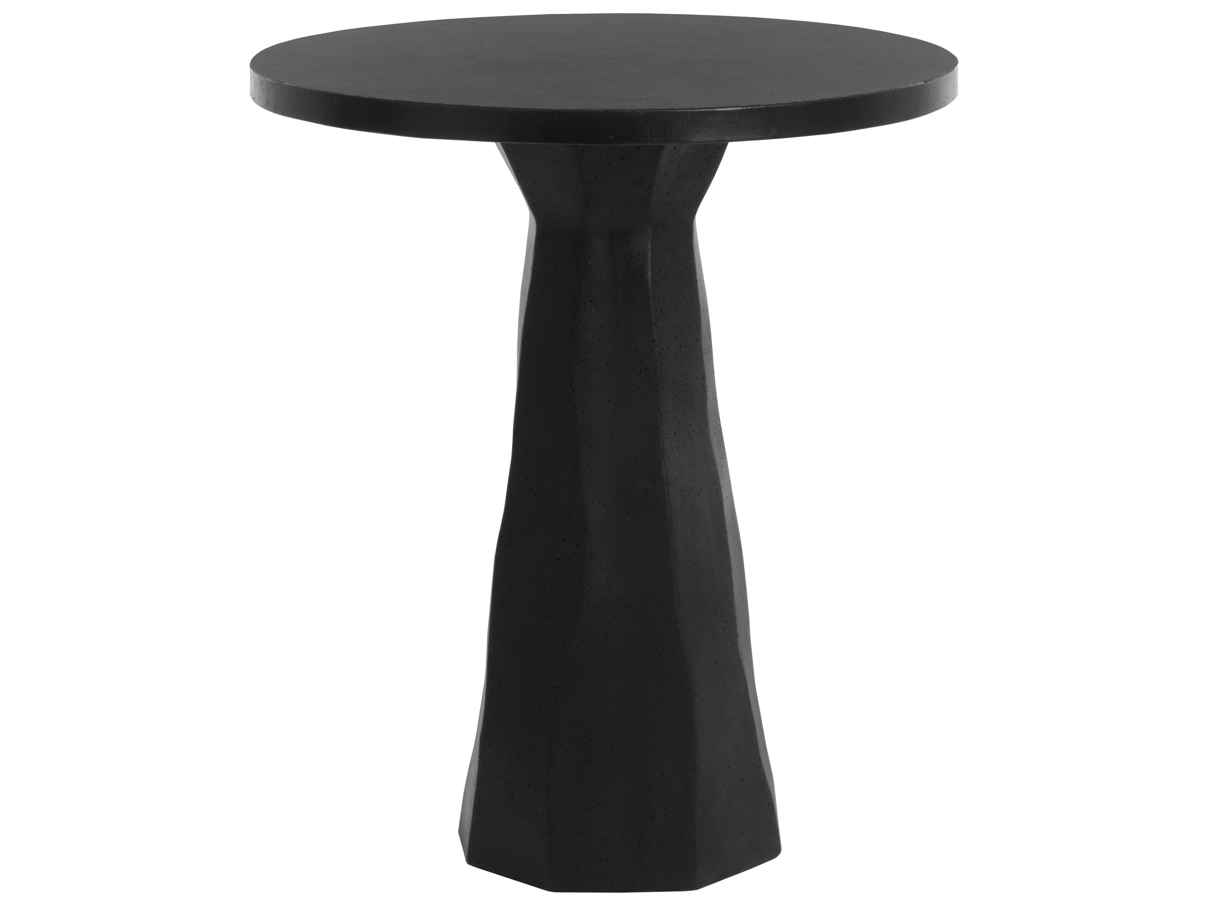 Sunpan Outdoor Kliff Bar Table in Black