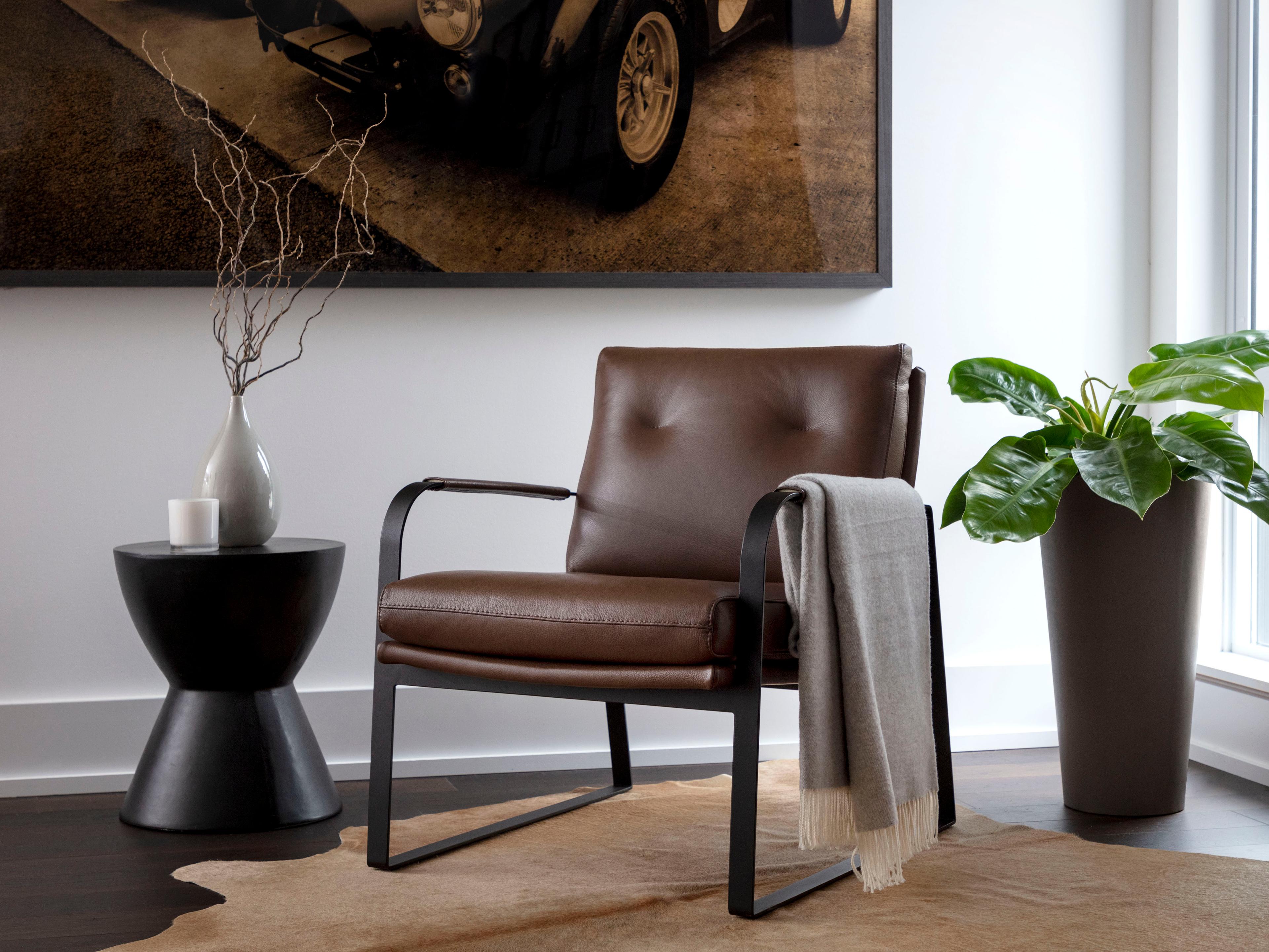 Sunpan Outdoor Logan End Table in Black