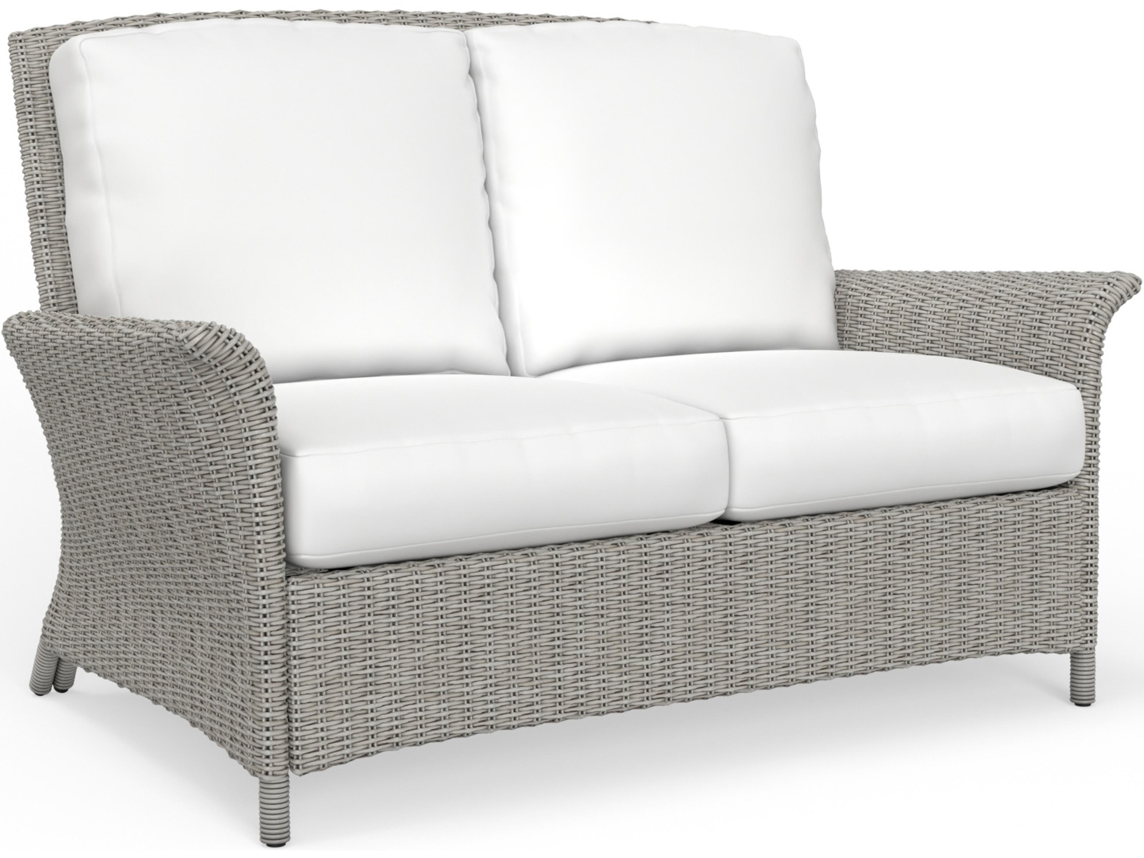Juniper Bay Quick Ship Wicker Cushion Loveseat