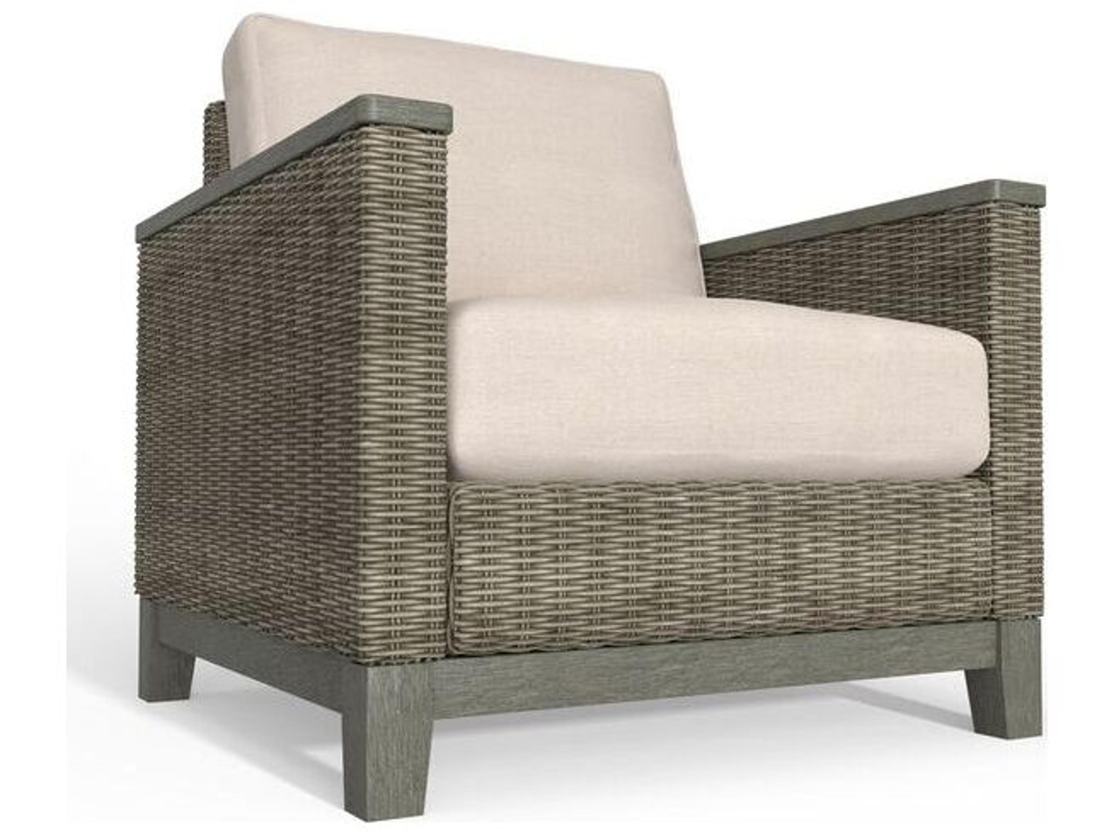 South Sea Rattan Timberline Wicker Outdoor Lounge Chair