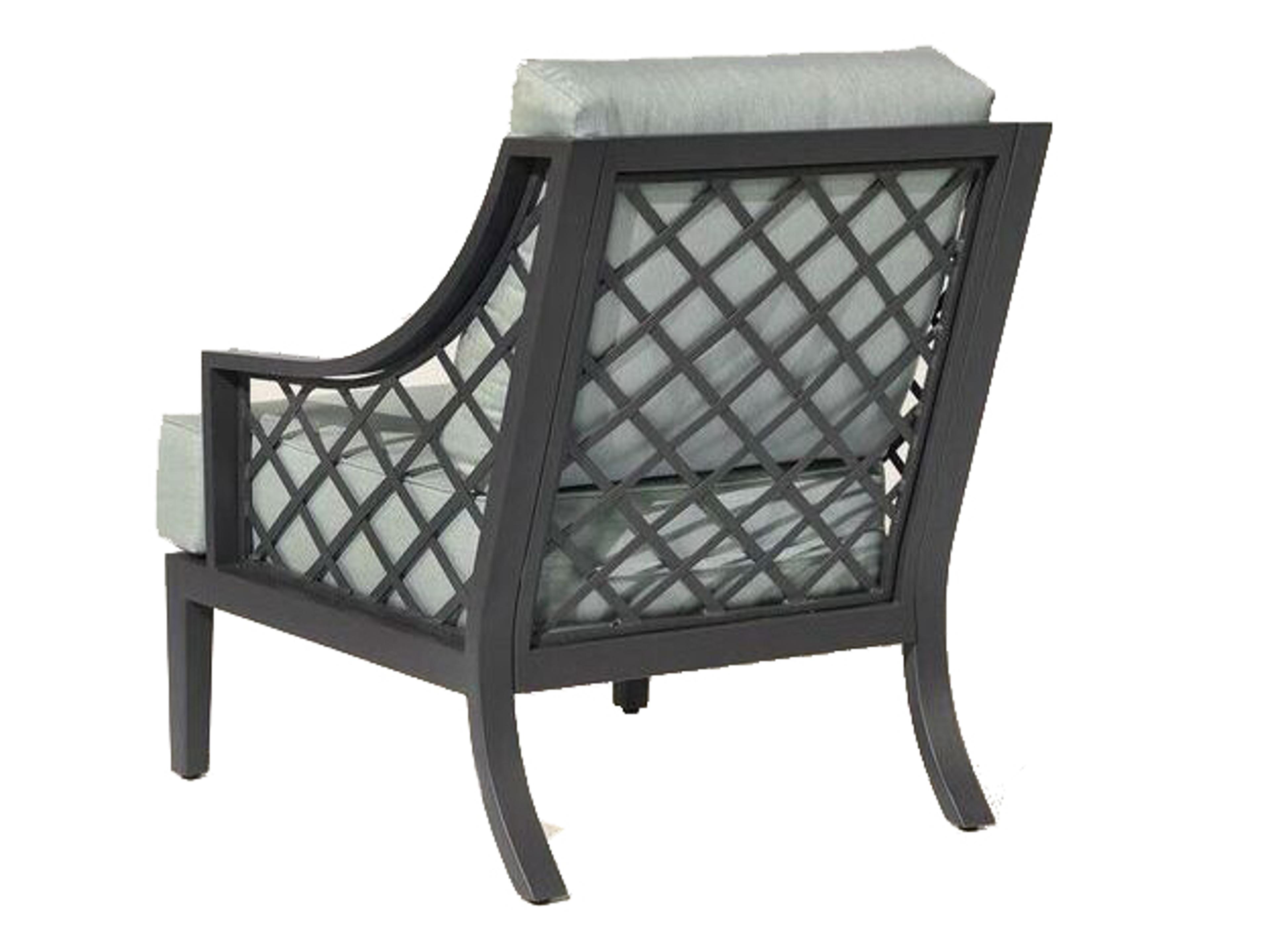 South Sea Rattan Nantucket Aluminum Outdoor Patio Lounge Chair