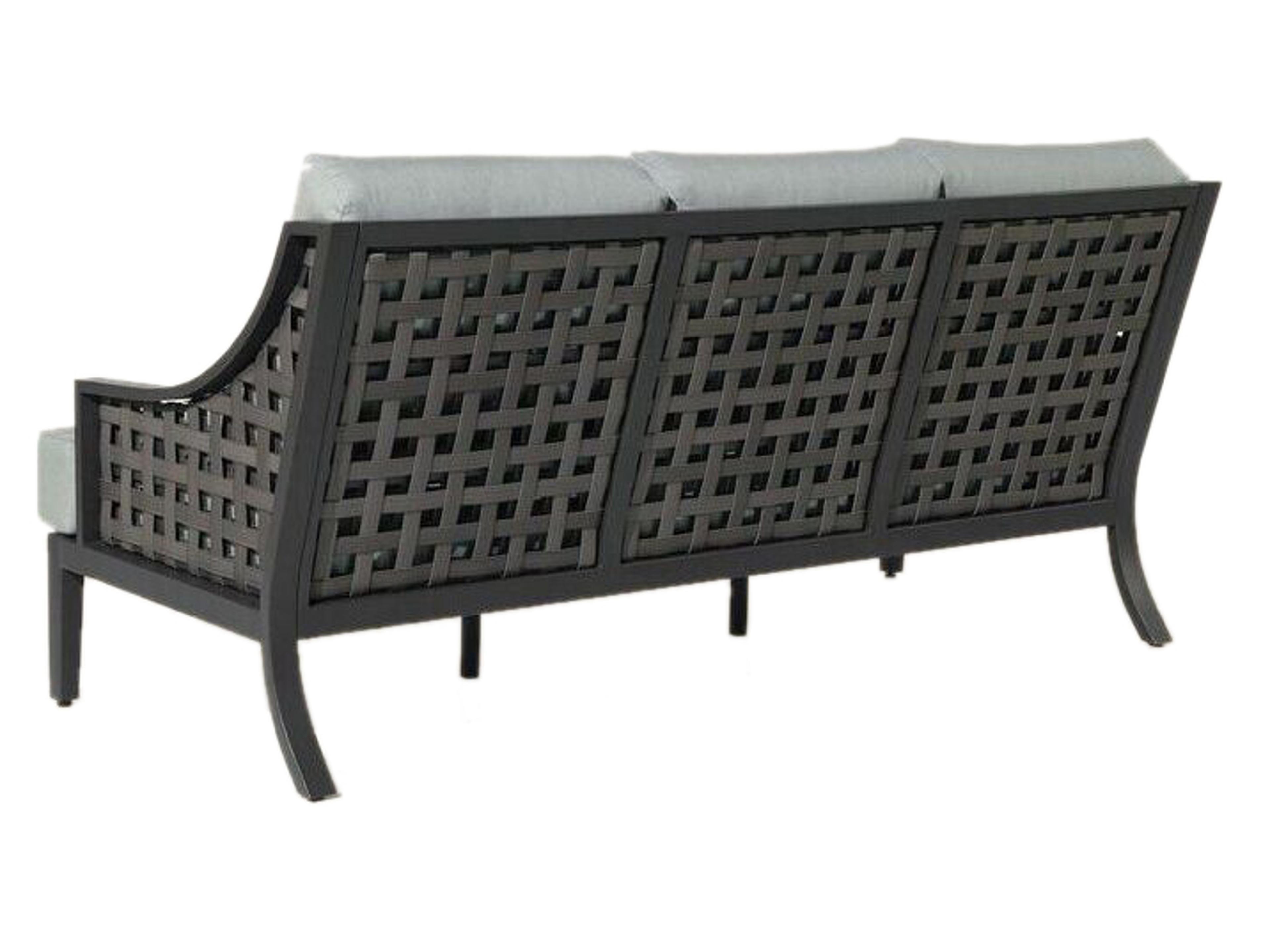 South Sea Rattan Nantucket Aluminum Patio Sofa